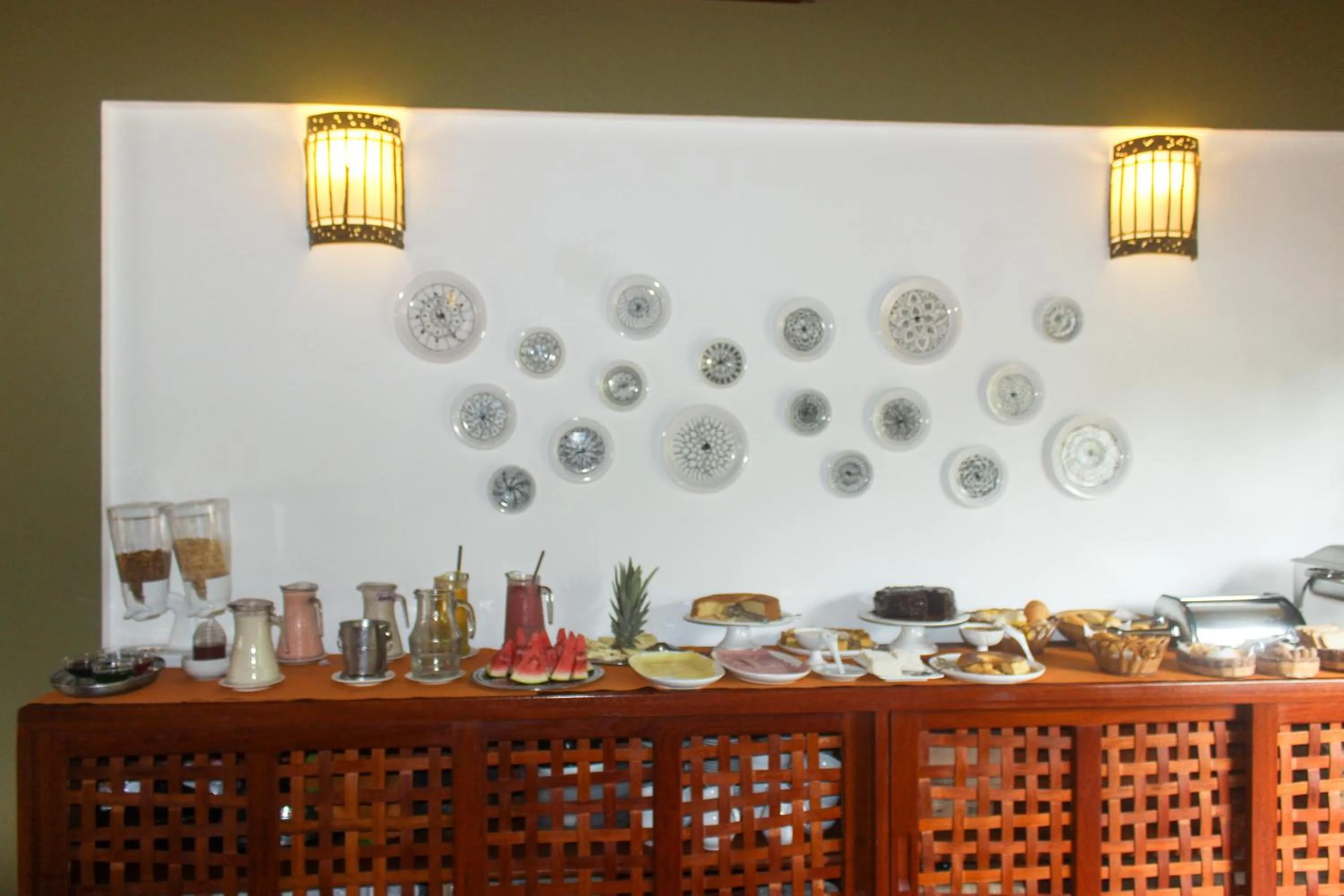 Food and drinks in Pousada Catamara