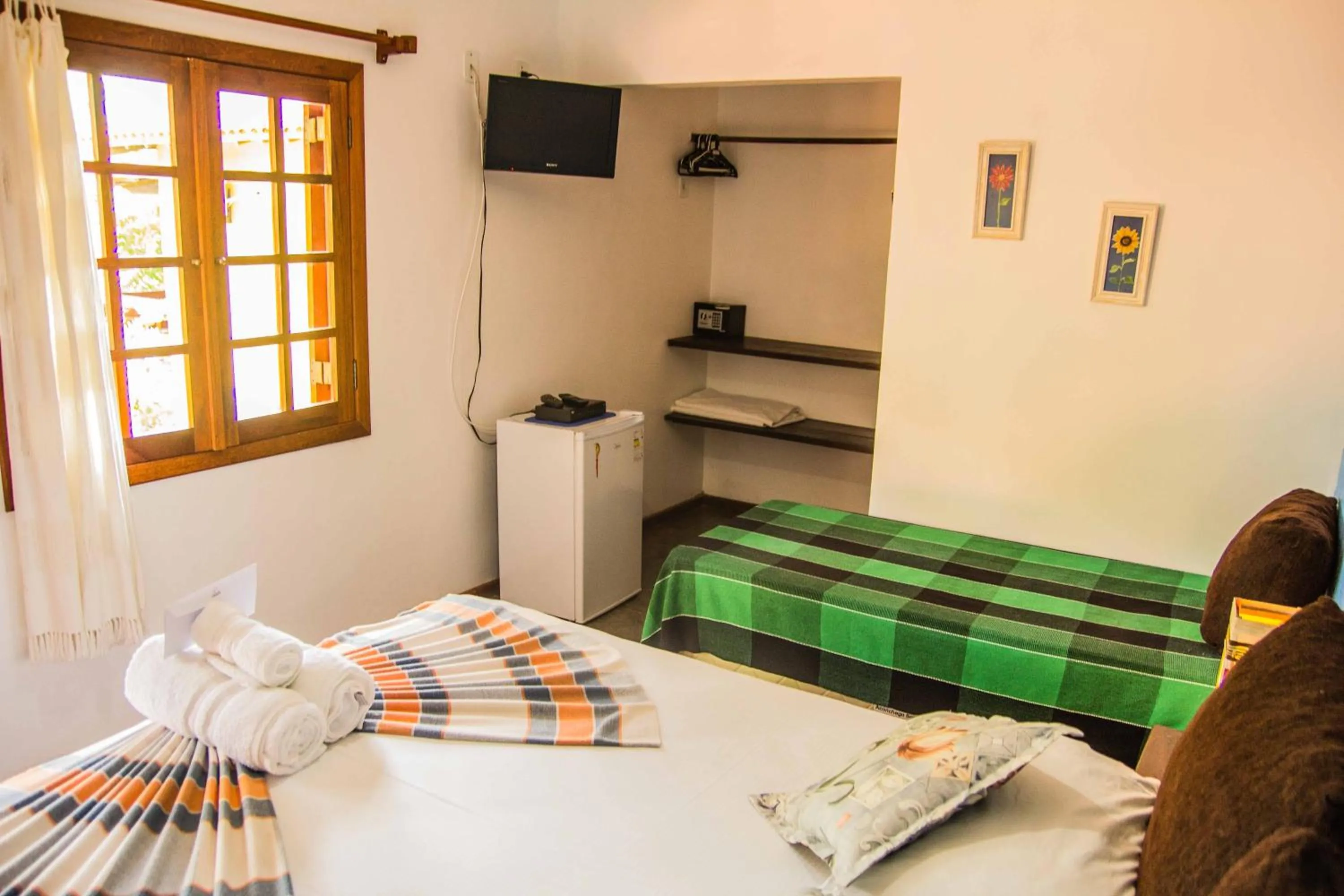 Decorative detail, Bed in Pousada Catamara