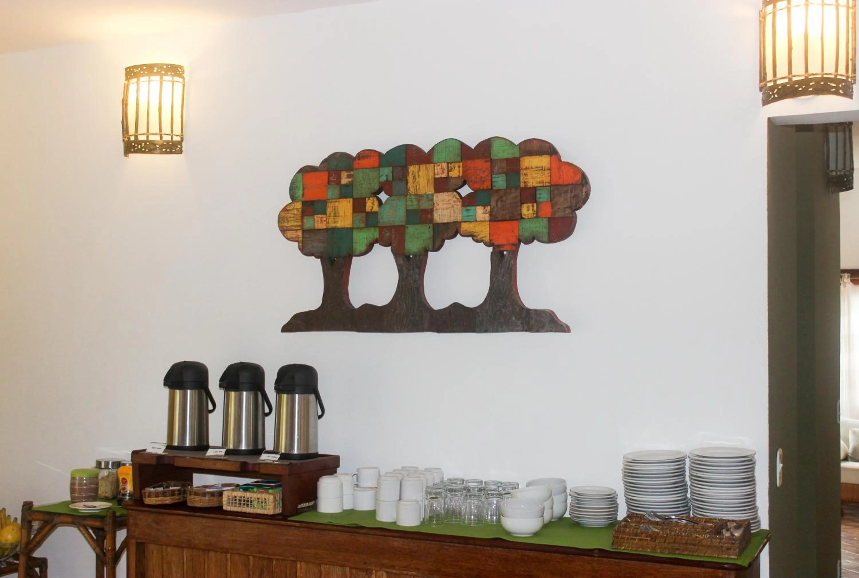 Decorative detail in Pousada Catamara