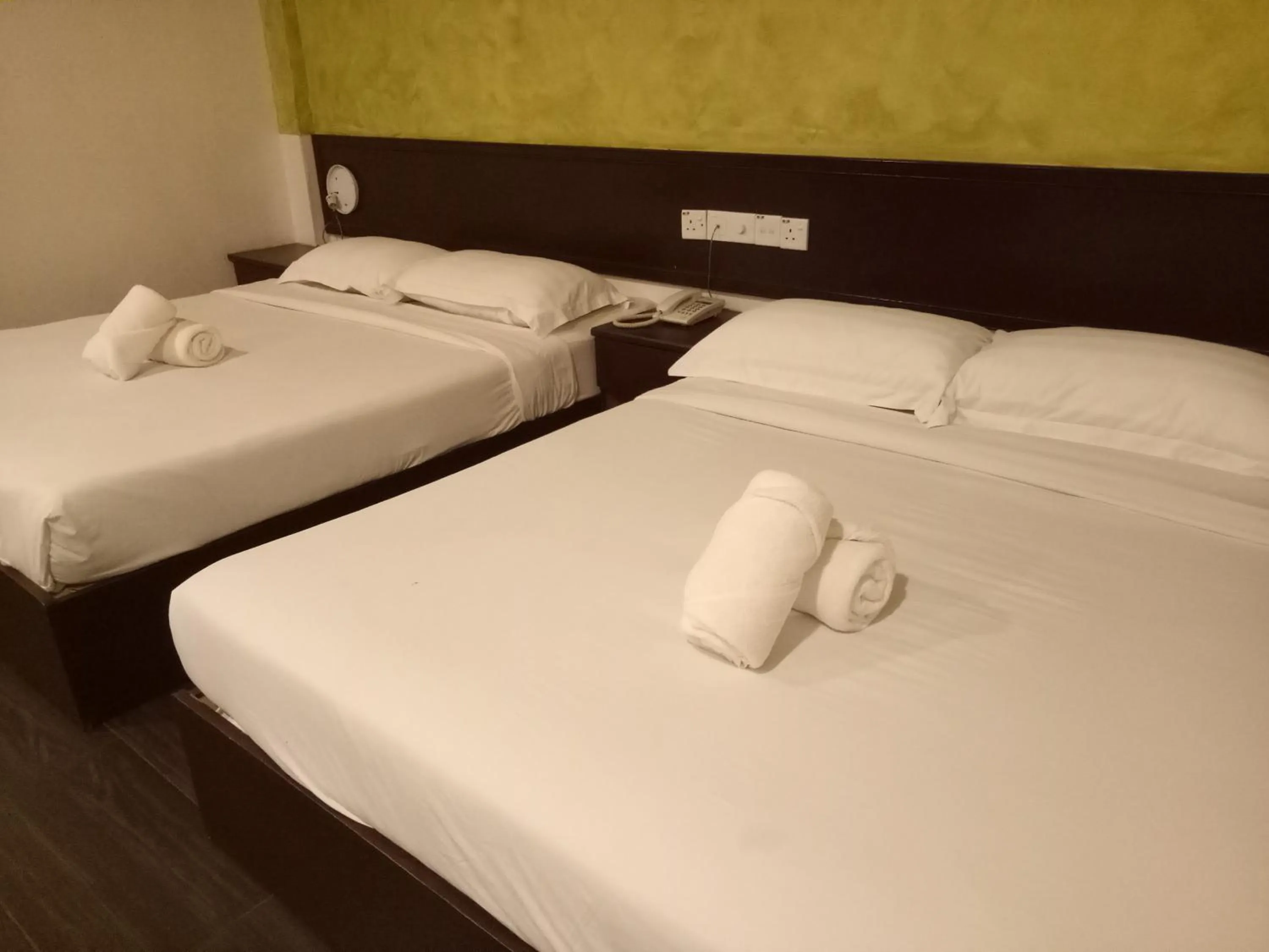 Bed in Hotel Sri Bernam