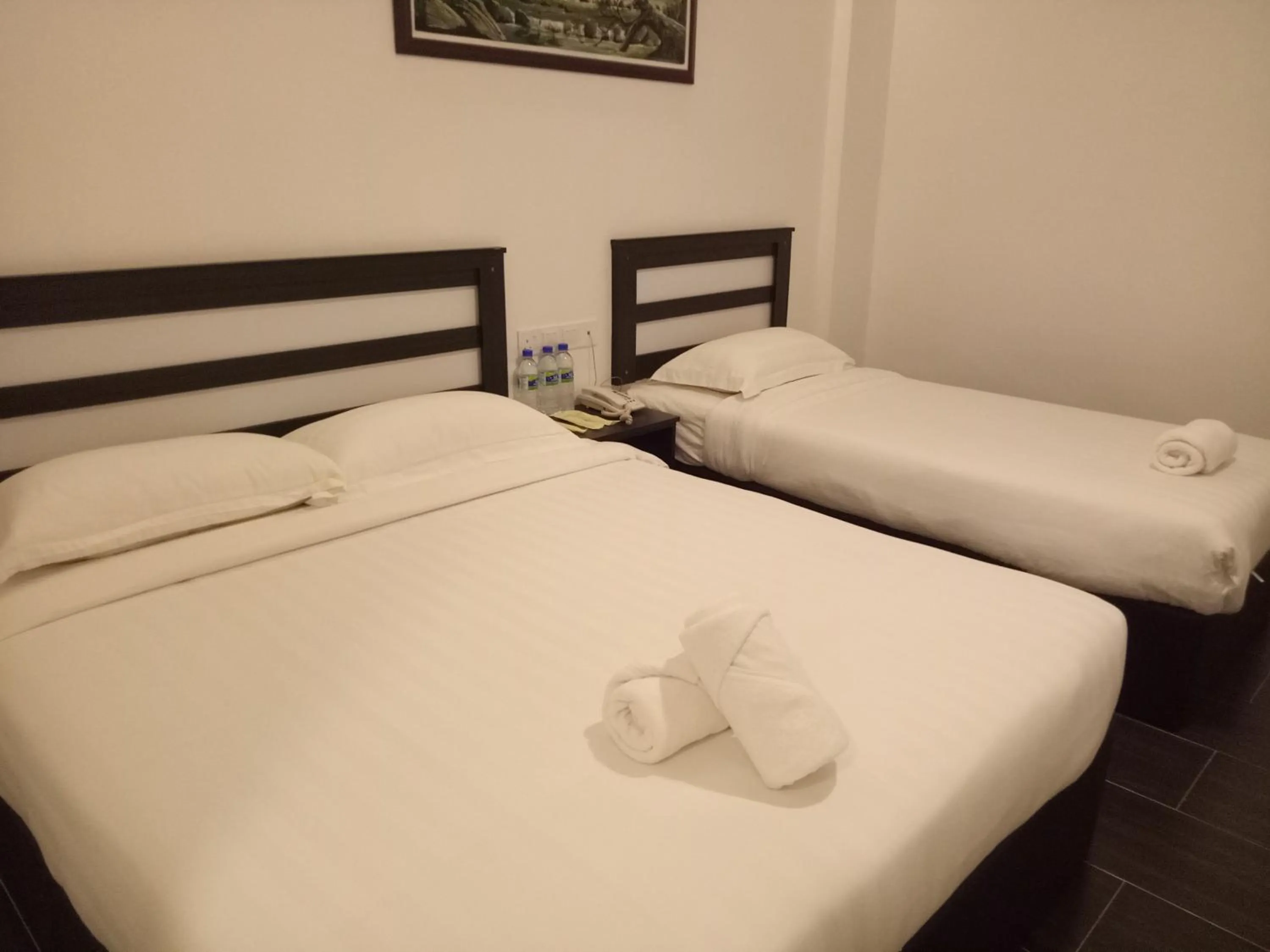 Bed in Hotel Sri Bernam