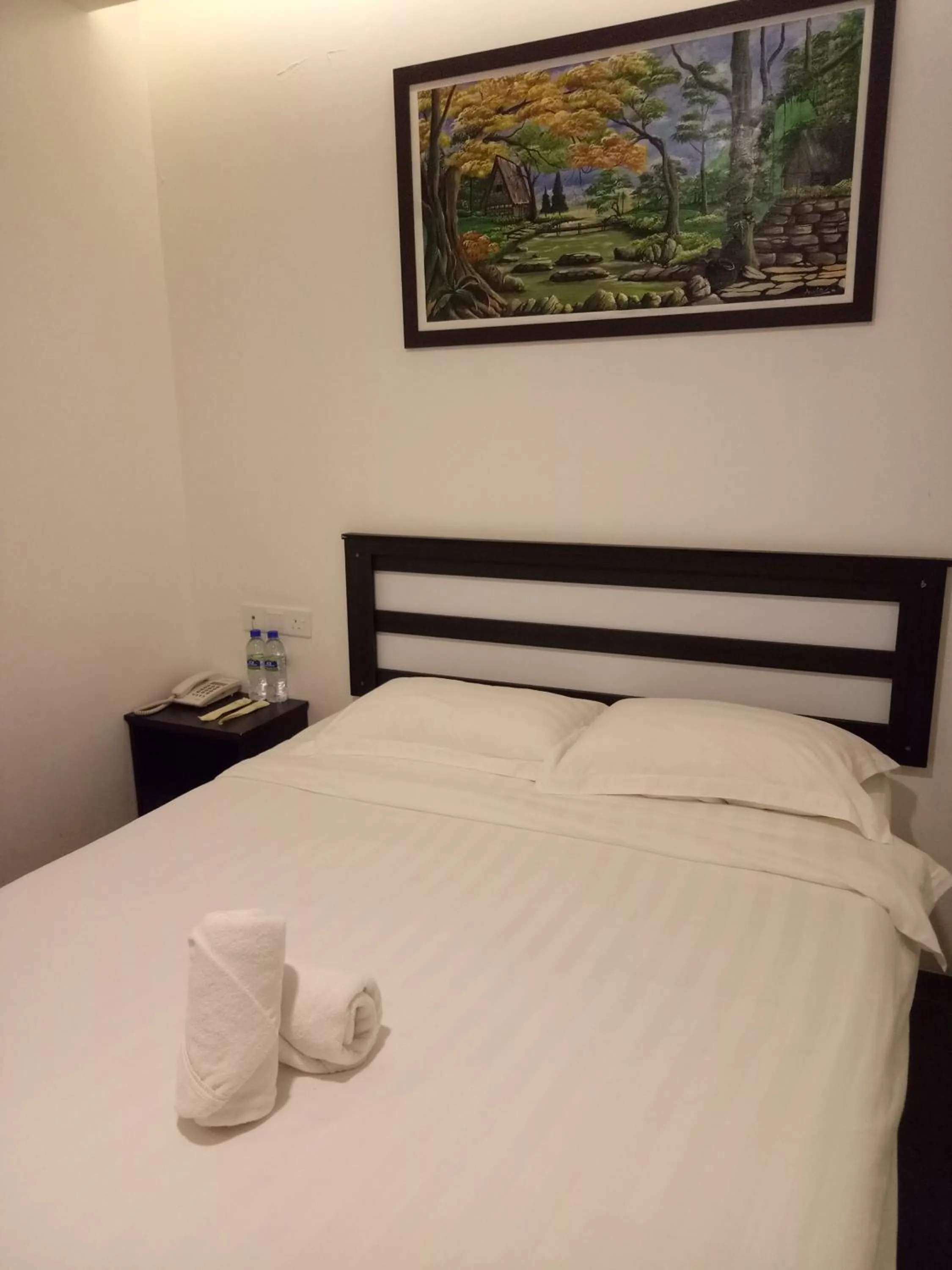 Bed in Hotel Sri Bernam