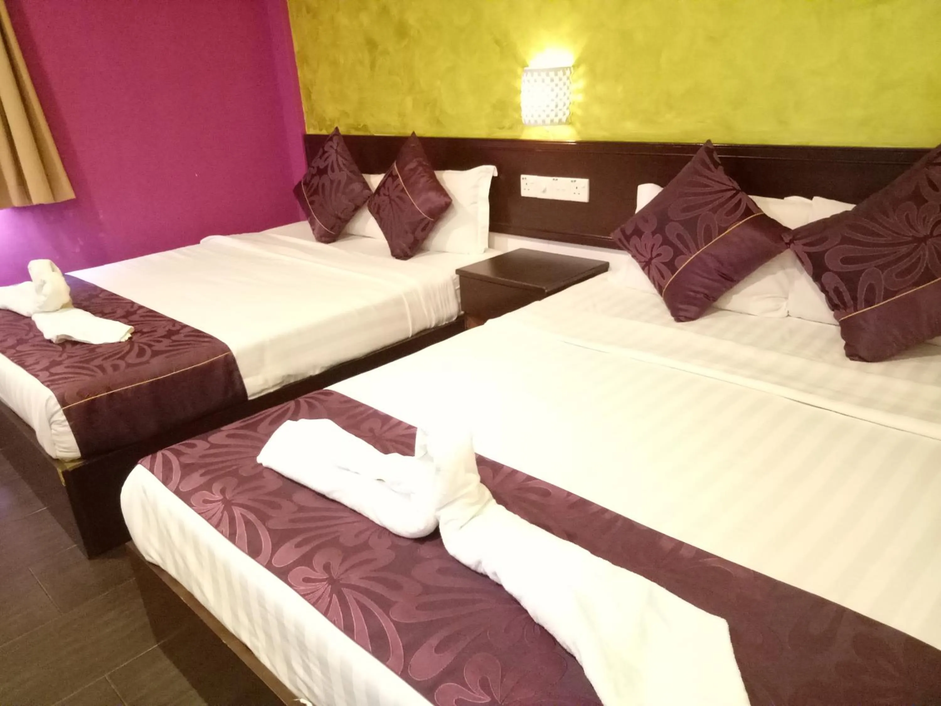 Bed in Hotel Sri Bernam