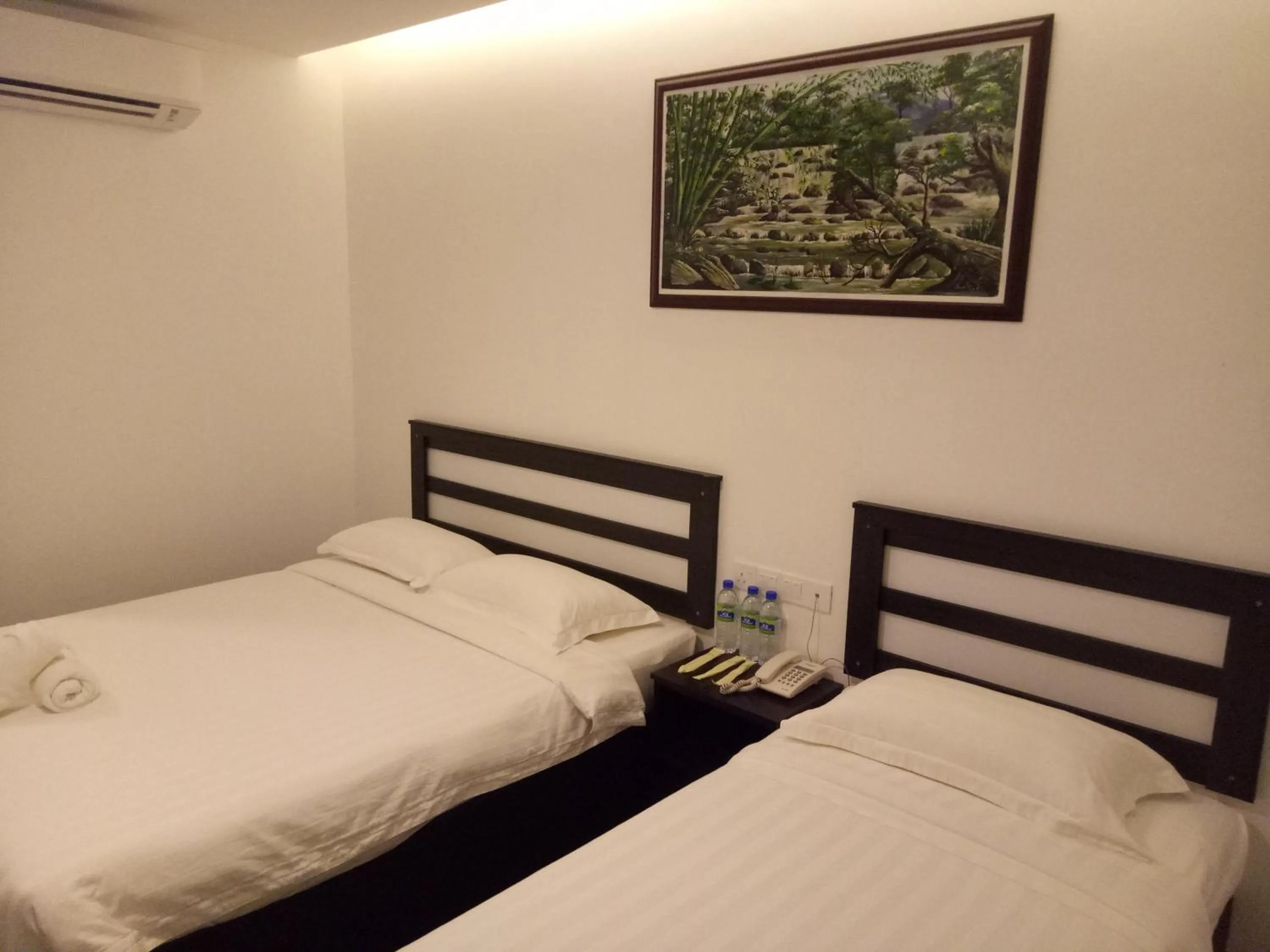 Bed in Hotel Sri Bernam