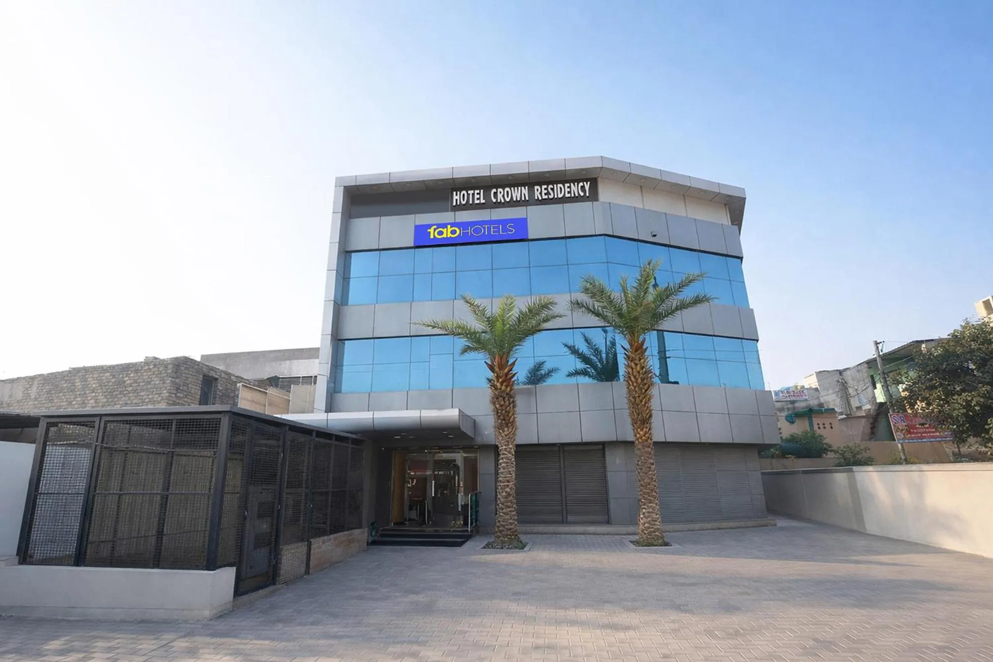 Property building in FabHotel Crown Residency