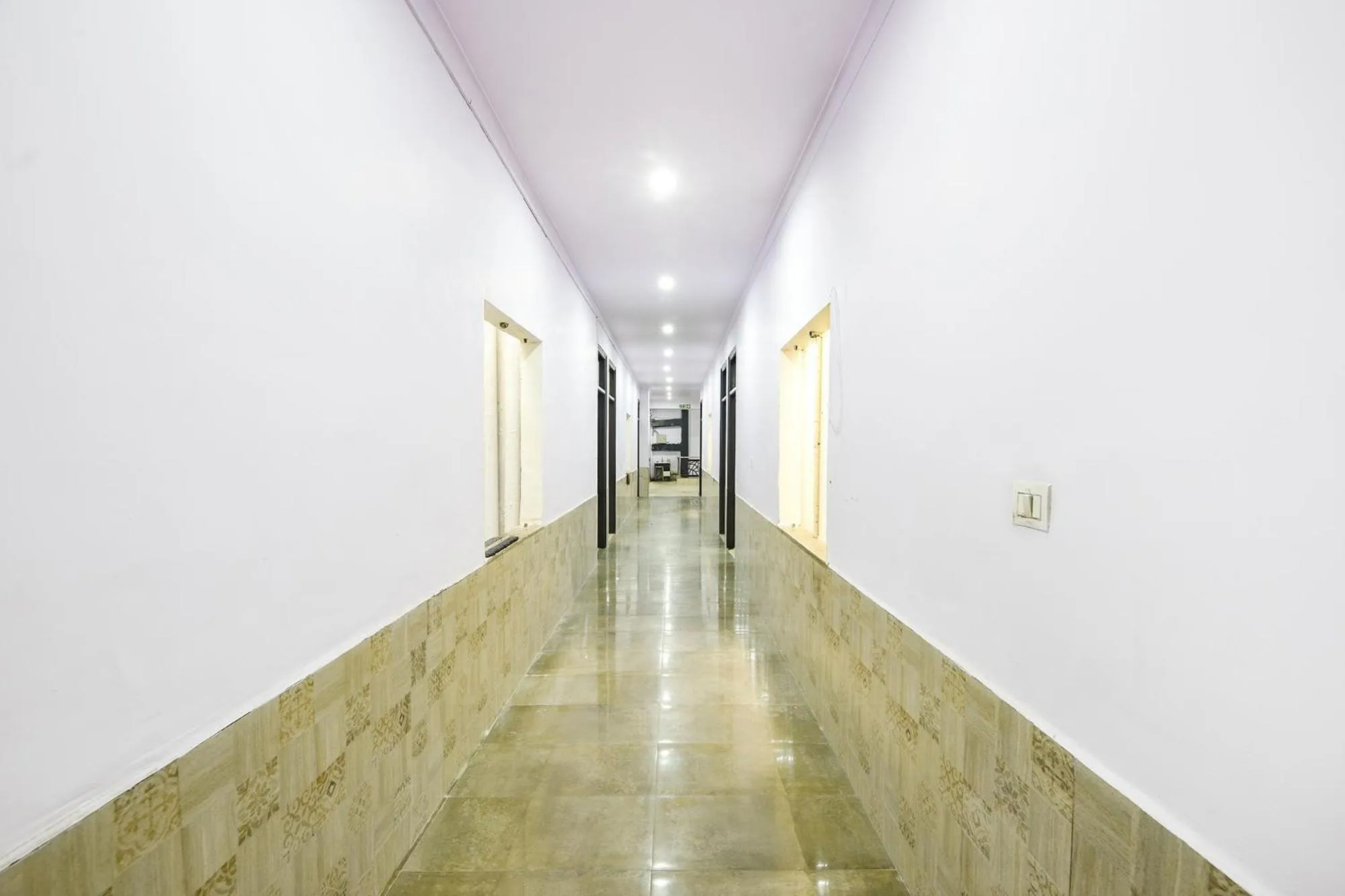 Lobby or reception in FabHotel Crown Residency