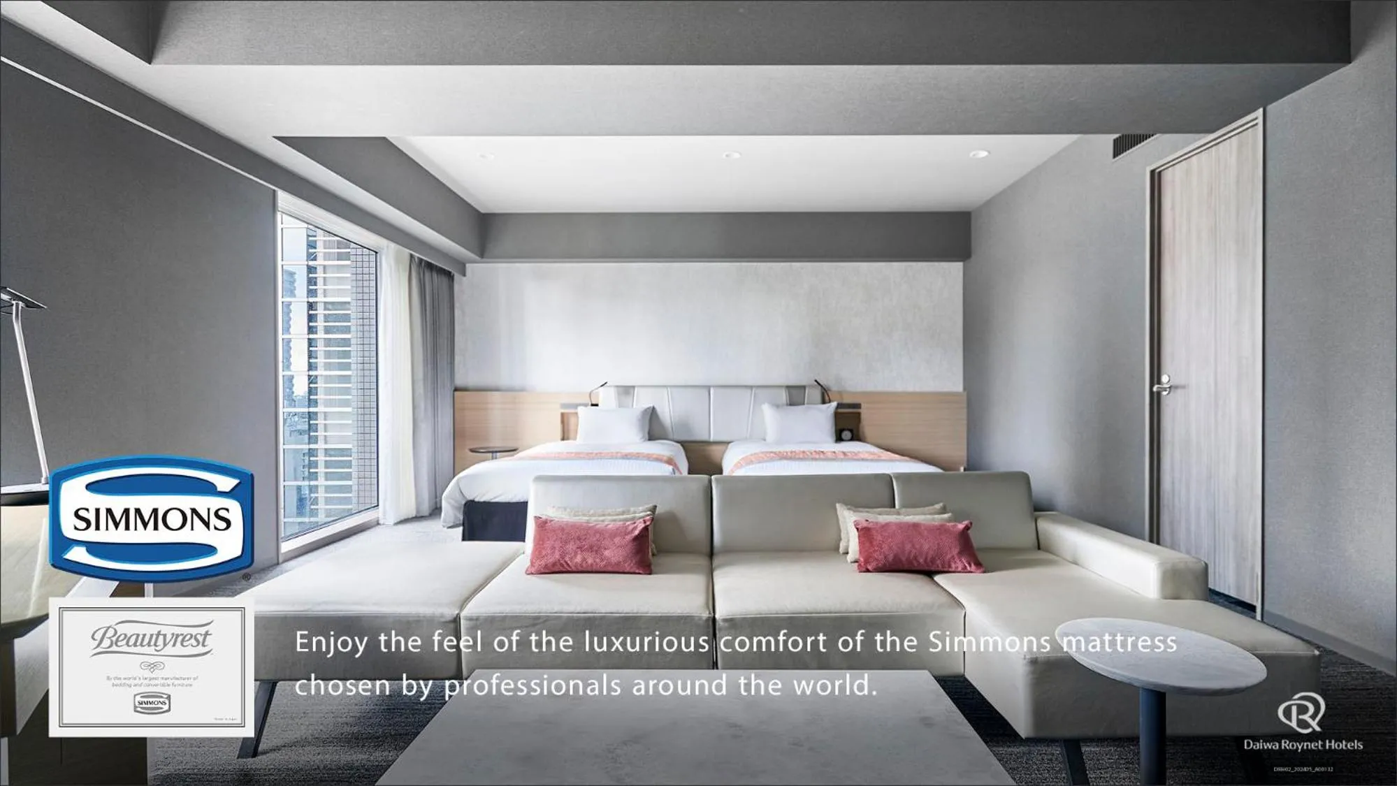 Bed in Daiwa Roynet Hotel Nishi-Shinjuku PREMIER