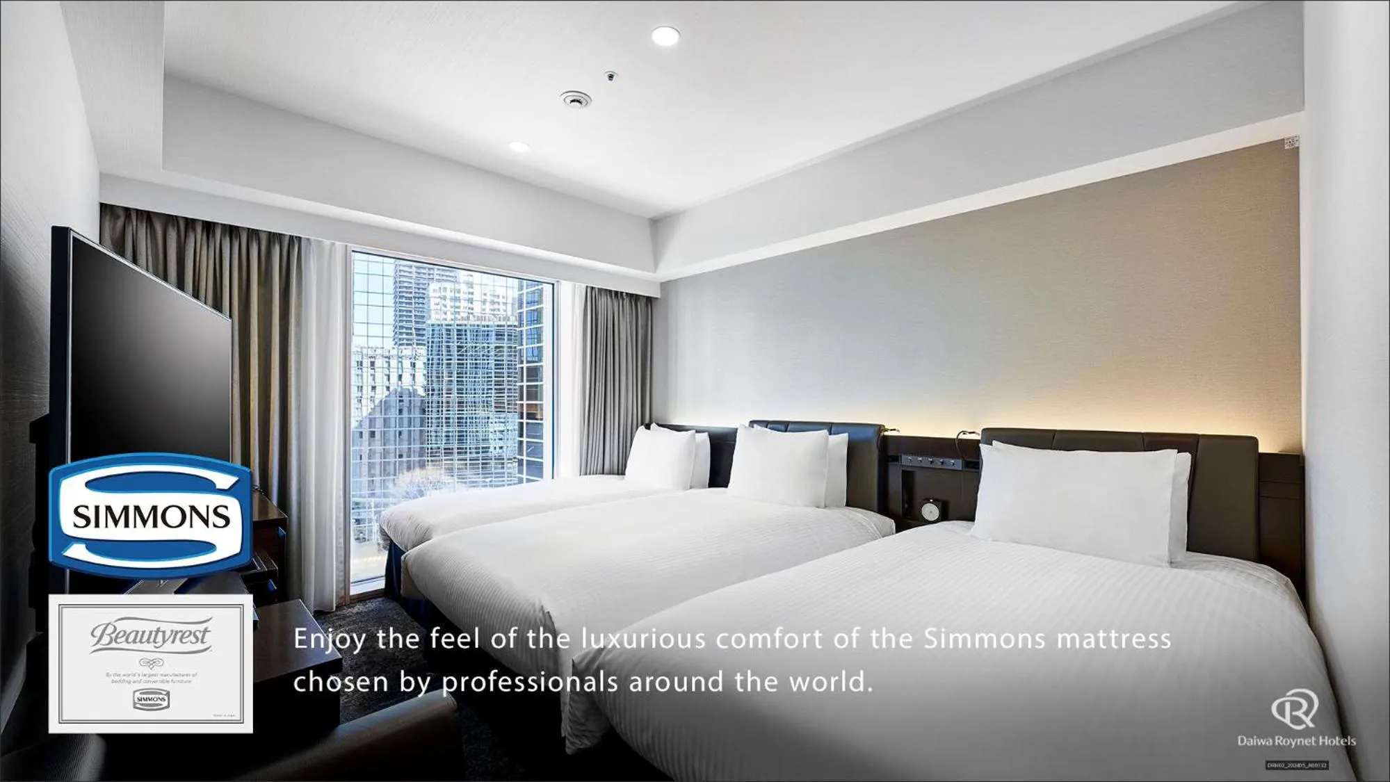 Bedroom, Bed in Daiwa Roynet Hotel Nishi-Shinjuku PREMIER