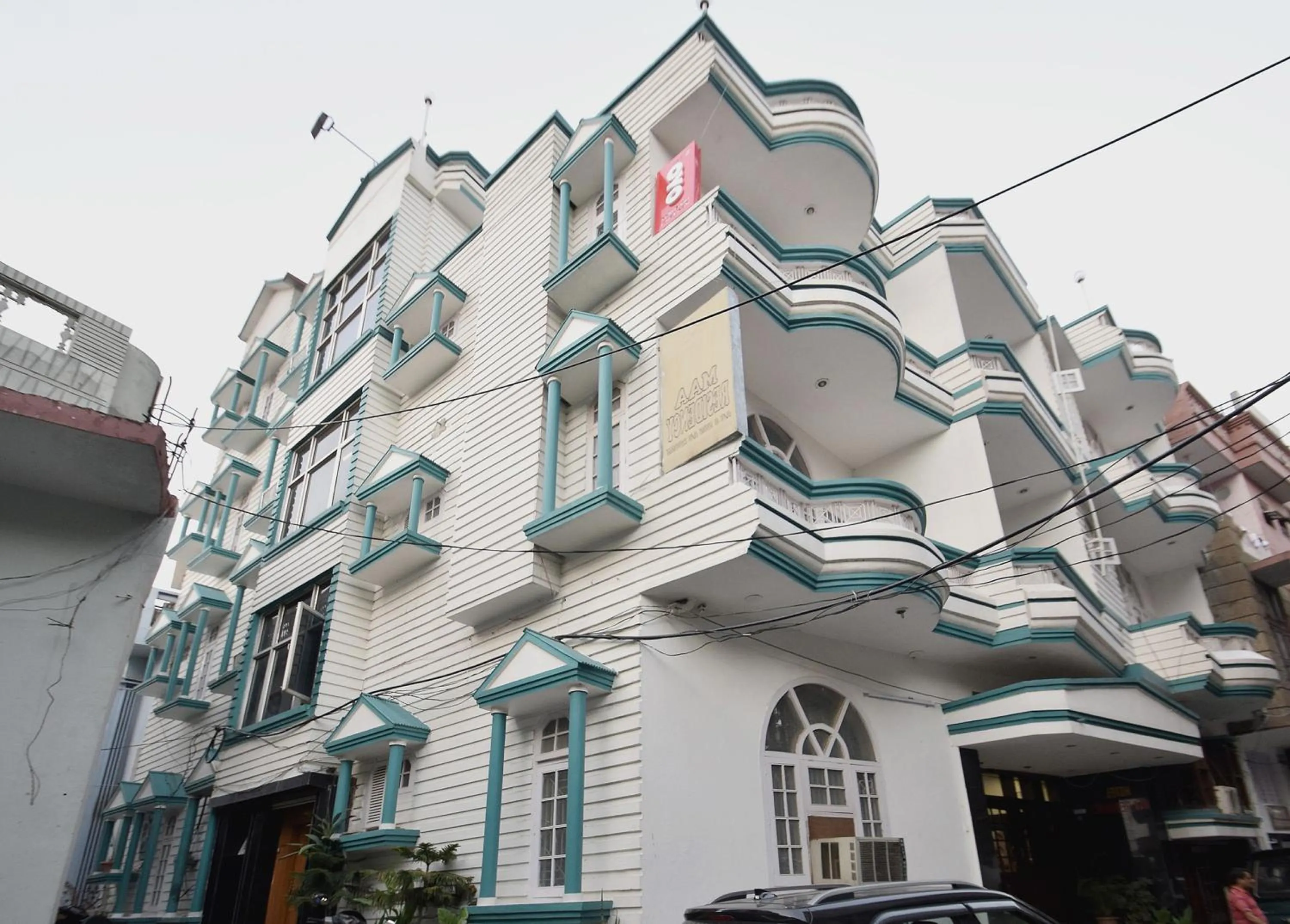 Facade/entrance in Hotel O Maa Residency