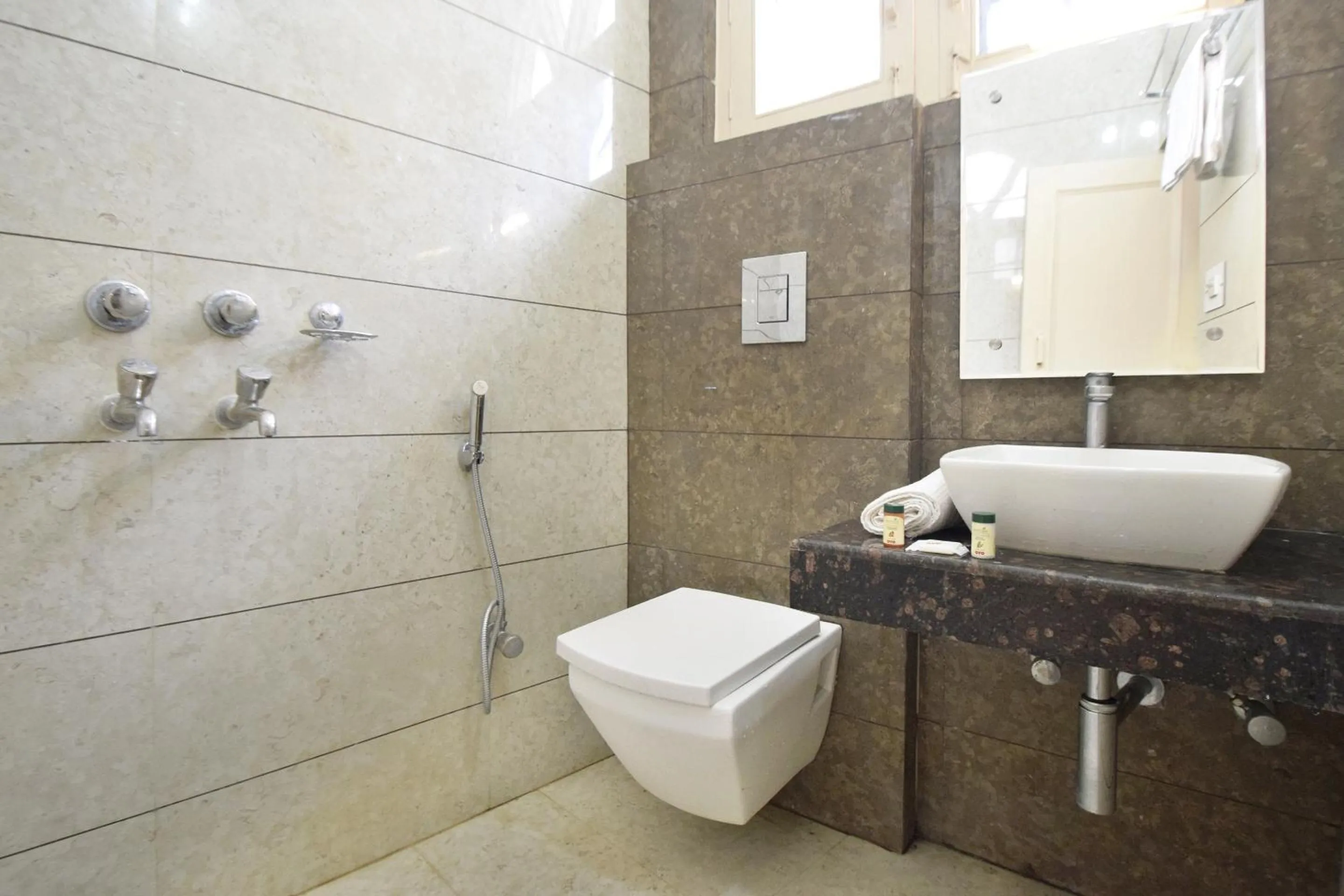 Bathroom in Hotel O Maa Residency