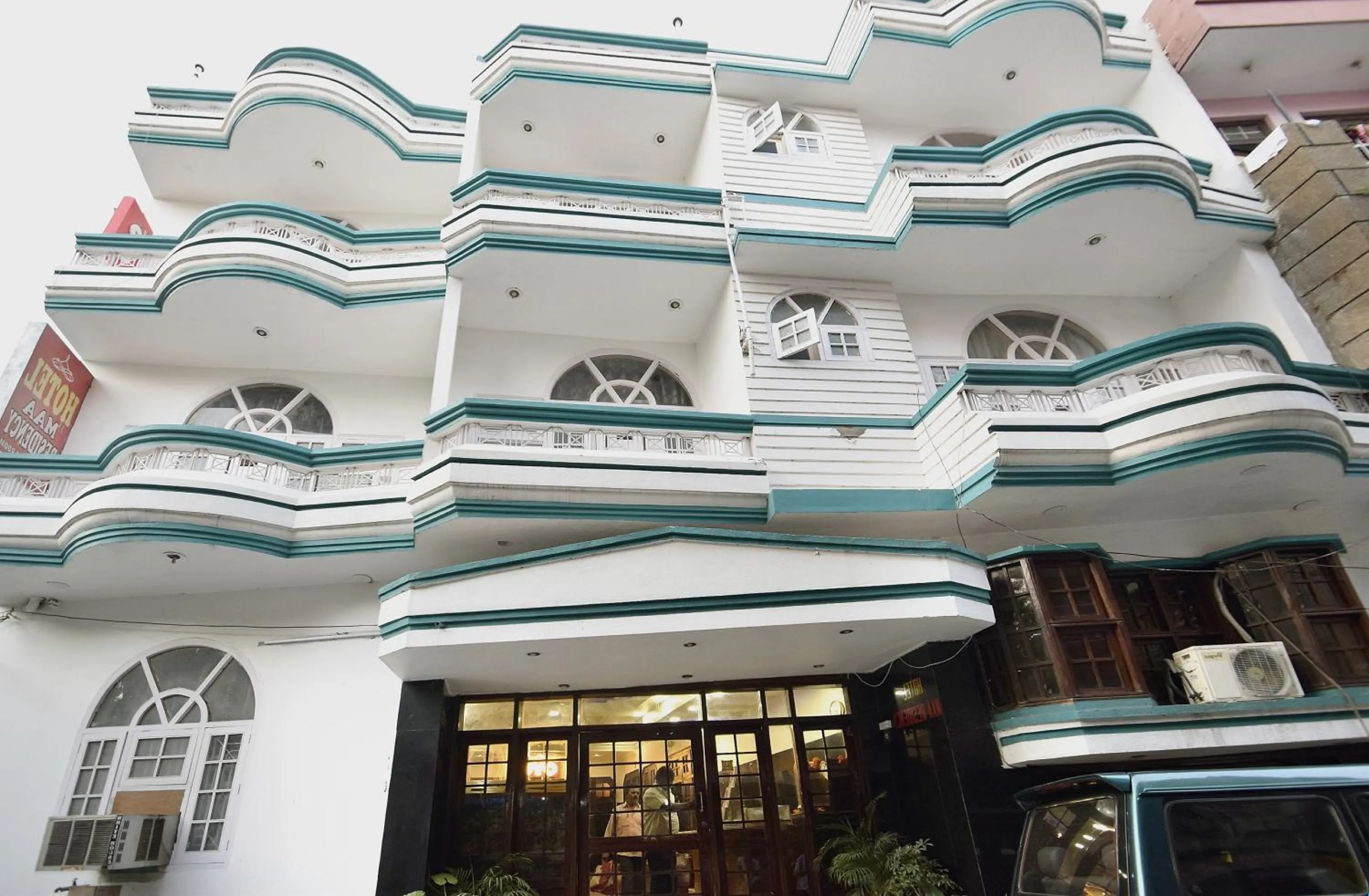 Facade/entrance in Hotel O Maa Residency