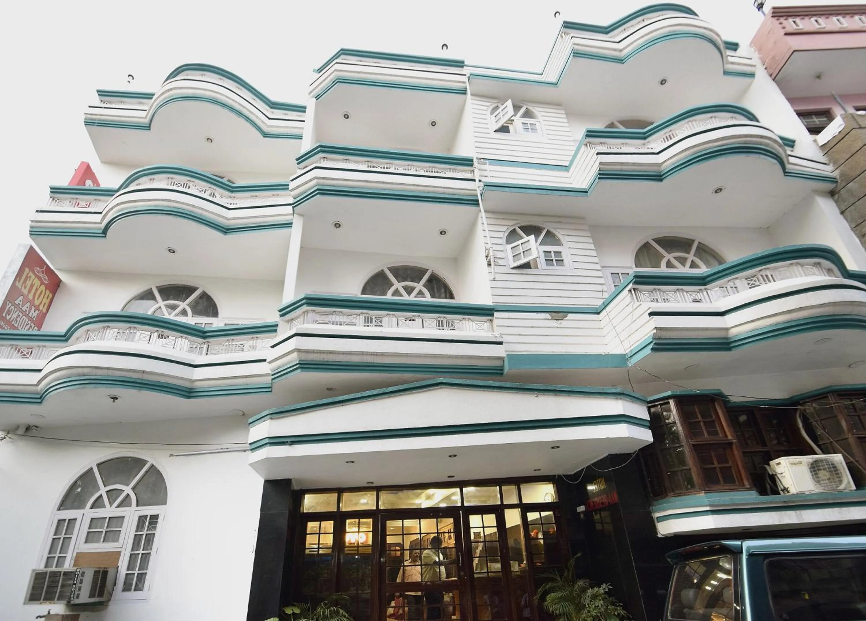 Facade/entrance in Hotel O Maa Residency