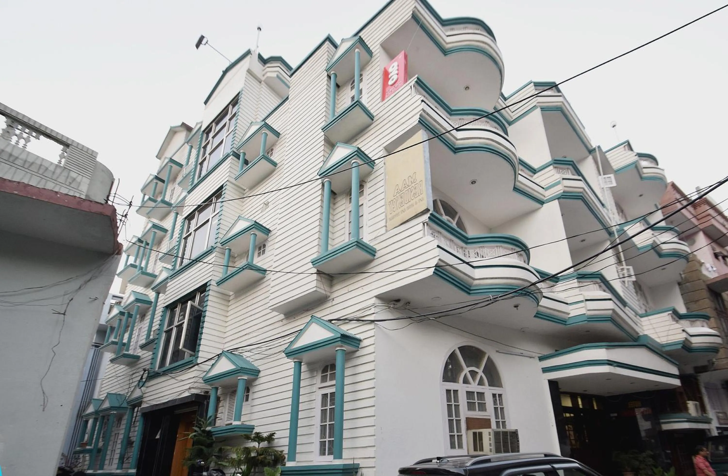 Facade/entrance in Hotel O Maa Residency