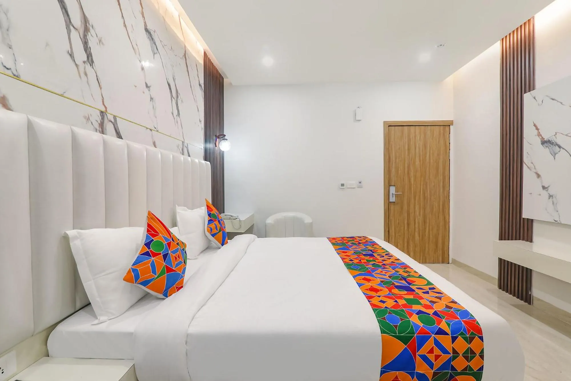 Photo of the whole room, Bed in FabHotel Impact