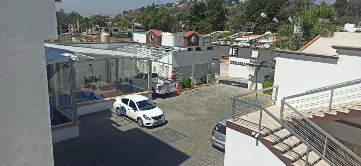 Parking in Hotel Señorial Tlaxcala