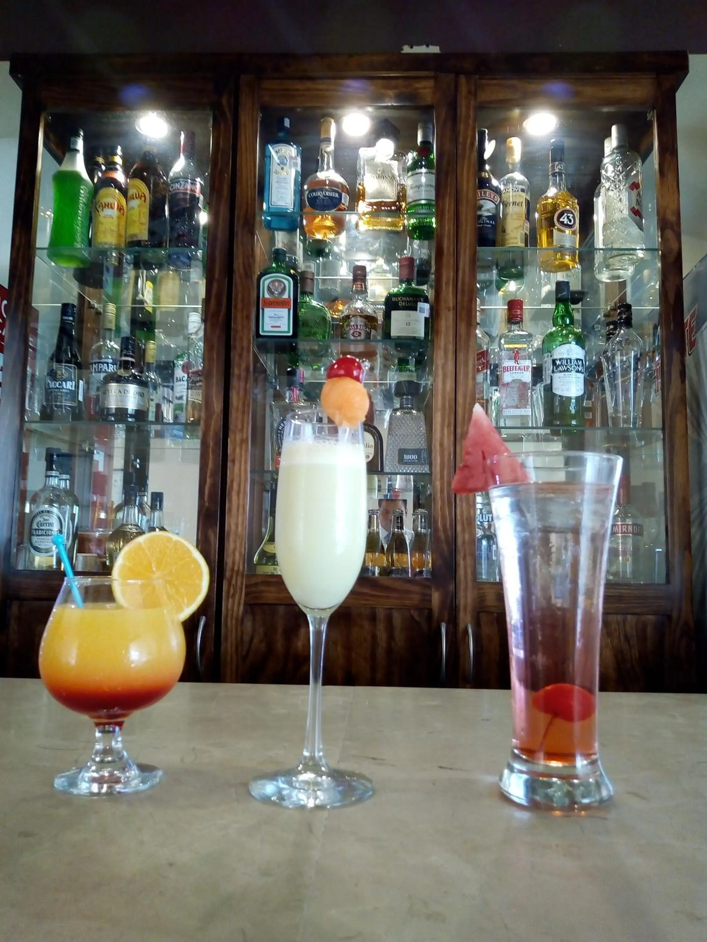 Alcoholic drinks in Hotel Señorial Tlaxcala