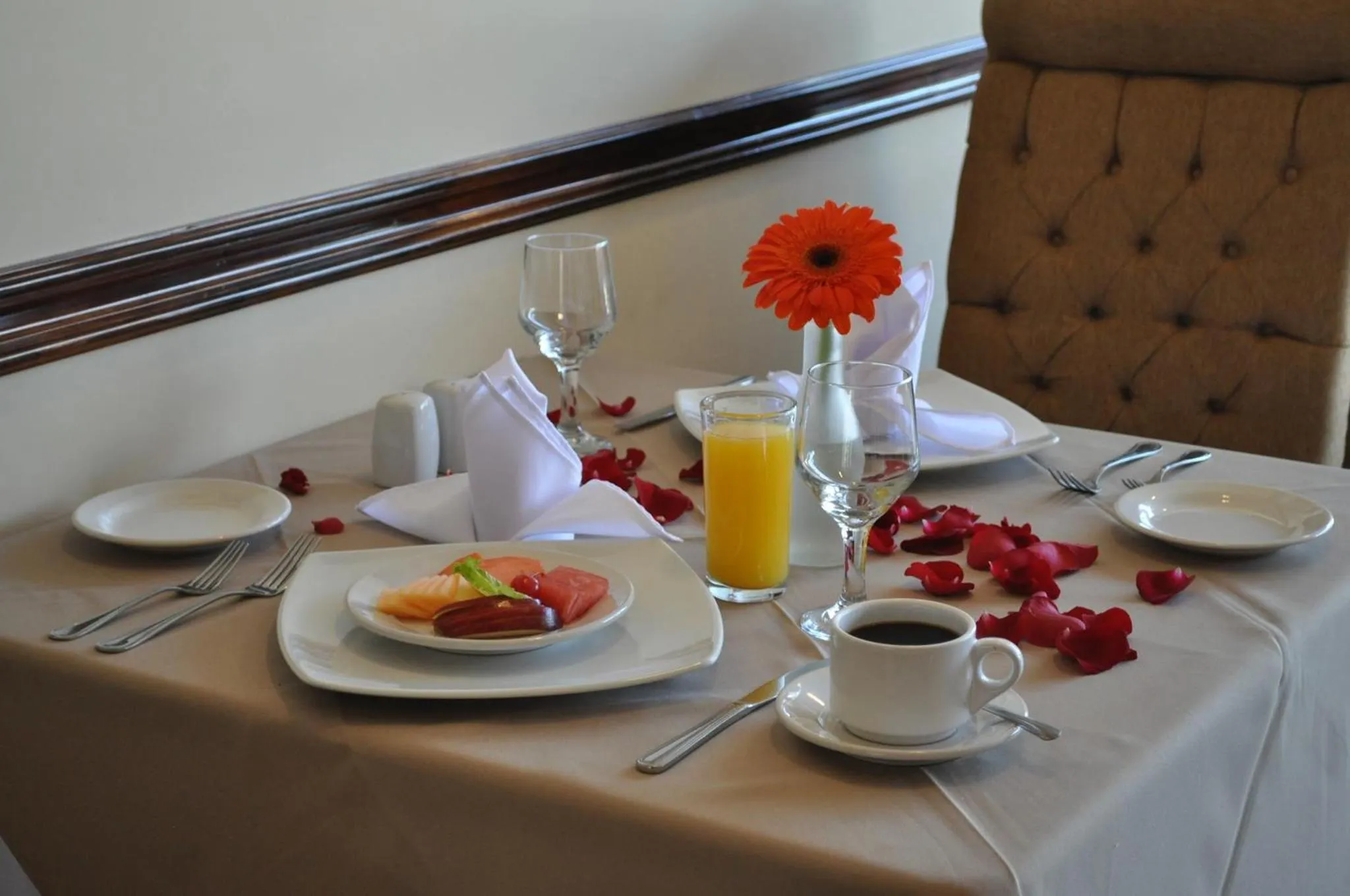 Breakfast in Hotel Señorial Tlaxcala