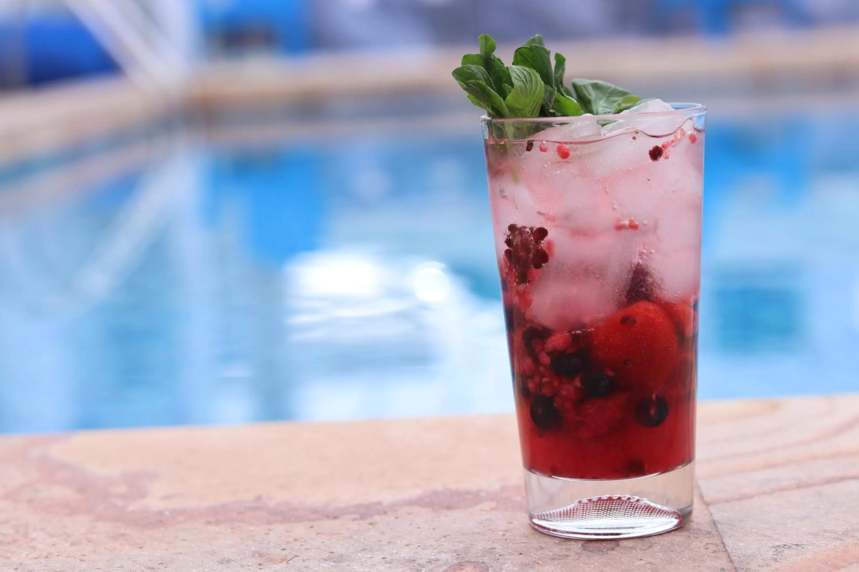 Swimming pool in Hotel Señorial Tlaxcala