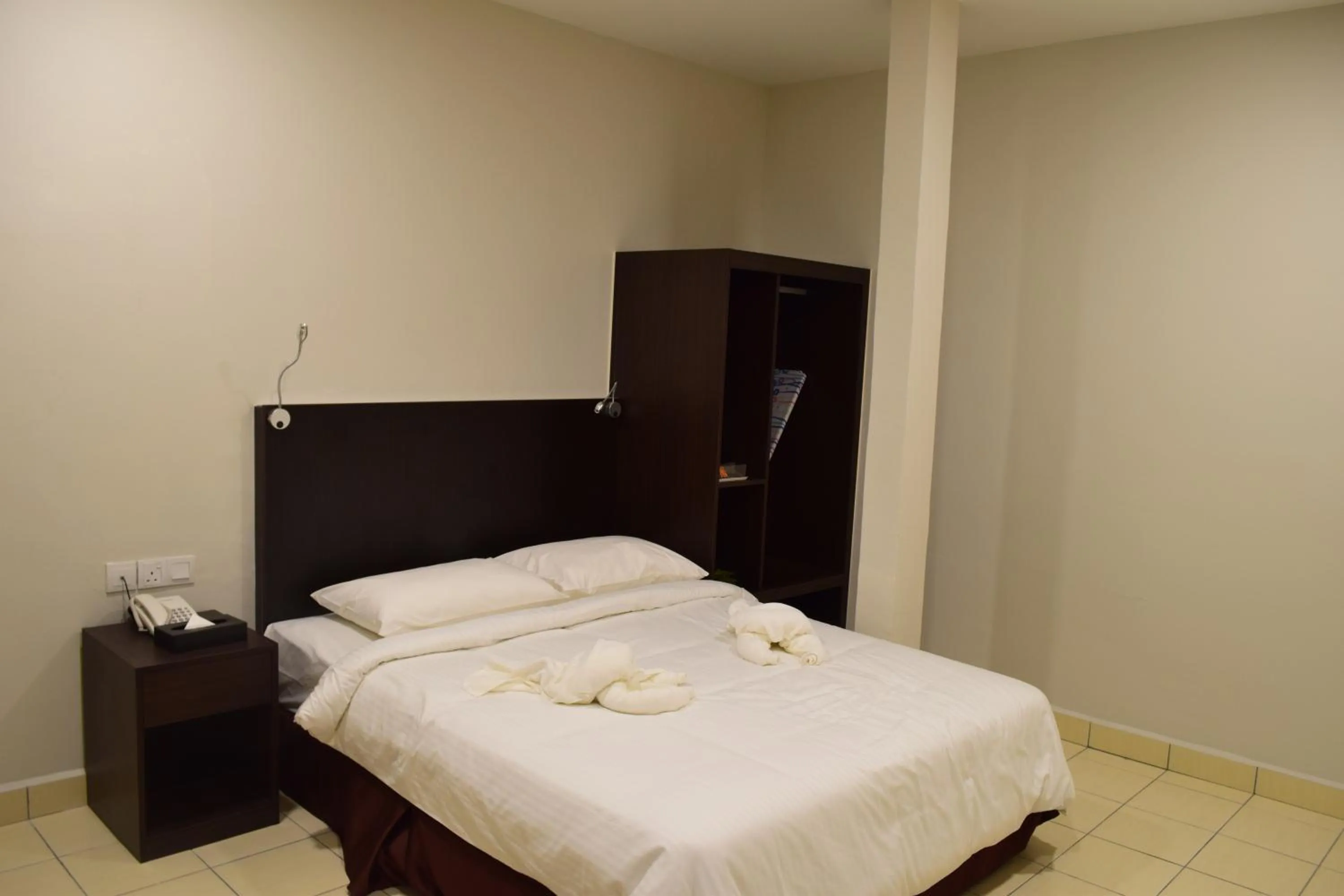 Bedroom, Bed in Hotel Desaru Penawar