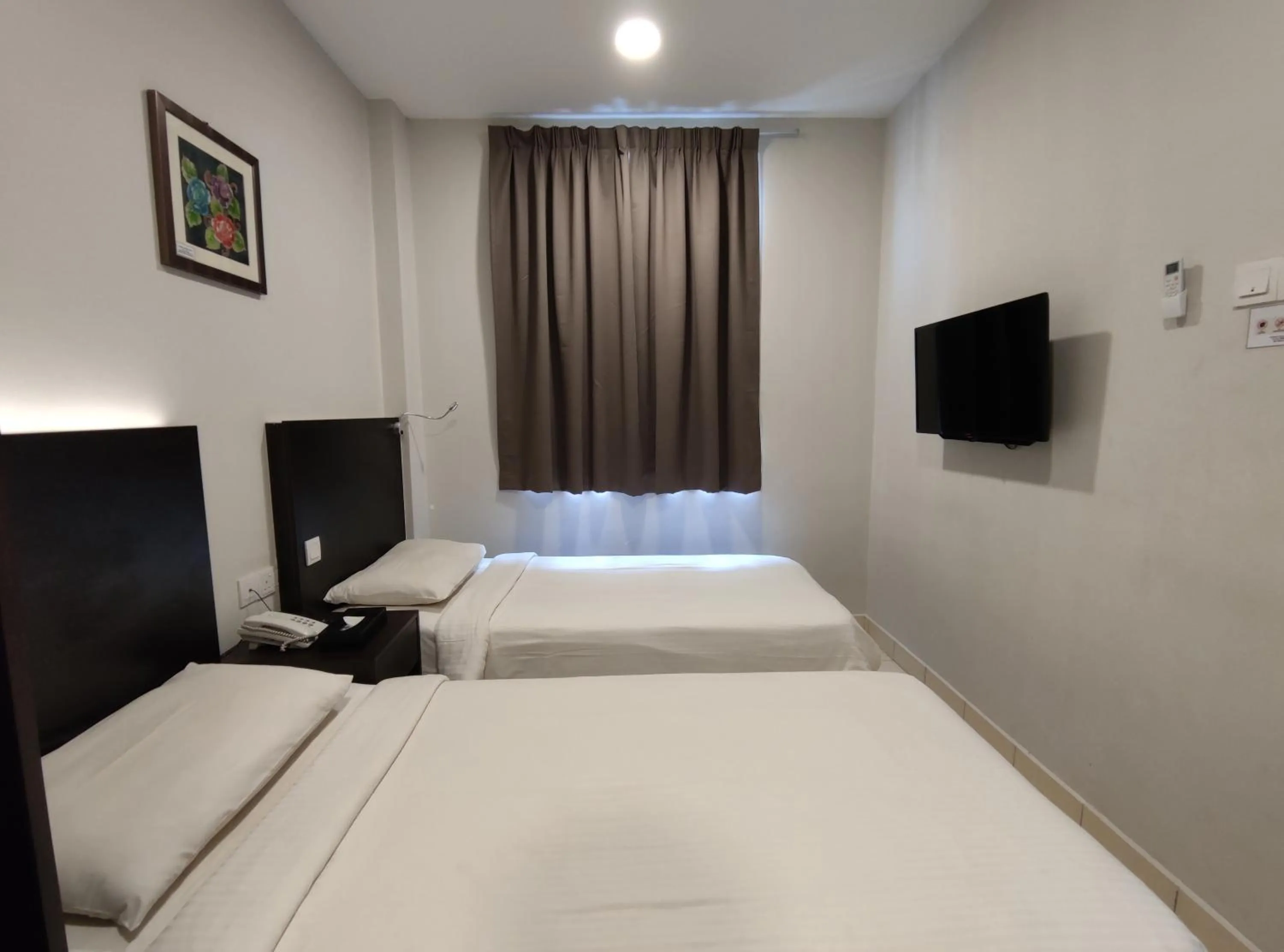 TV and multimedia, Bed in Hotel Desaru Penawar