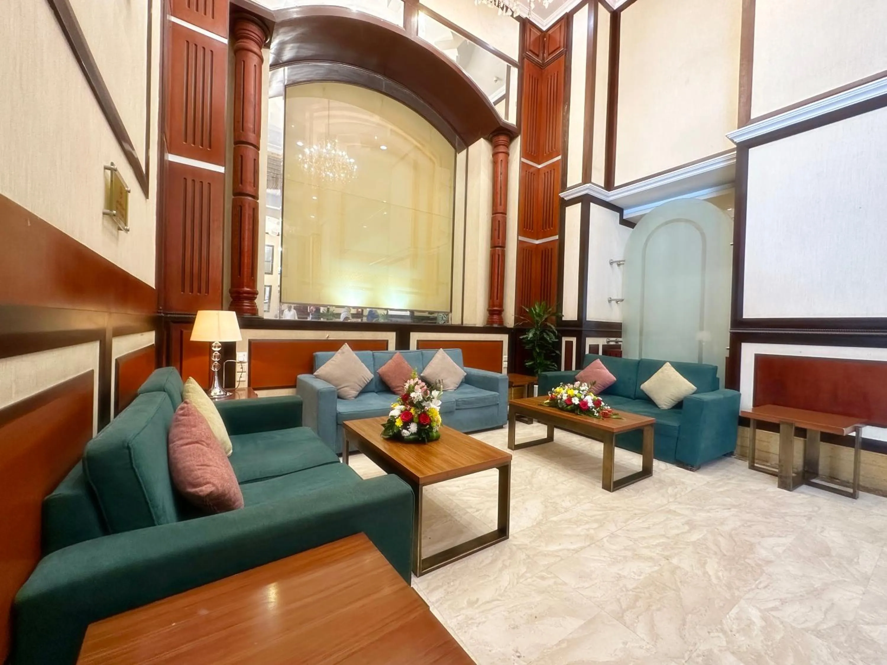 Seating area in Al Massa Bader Hotel
