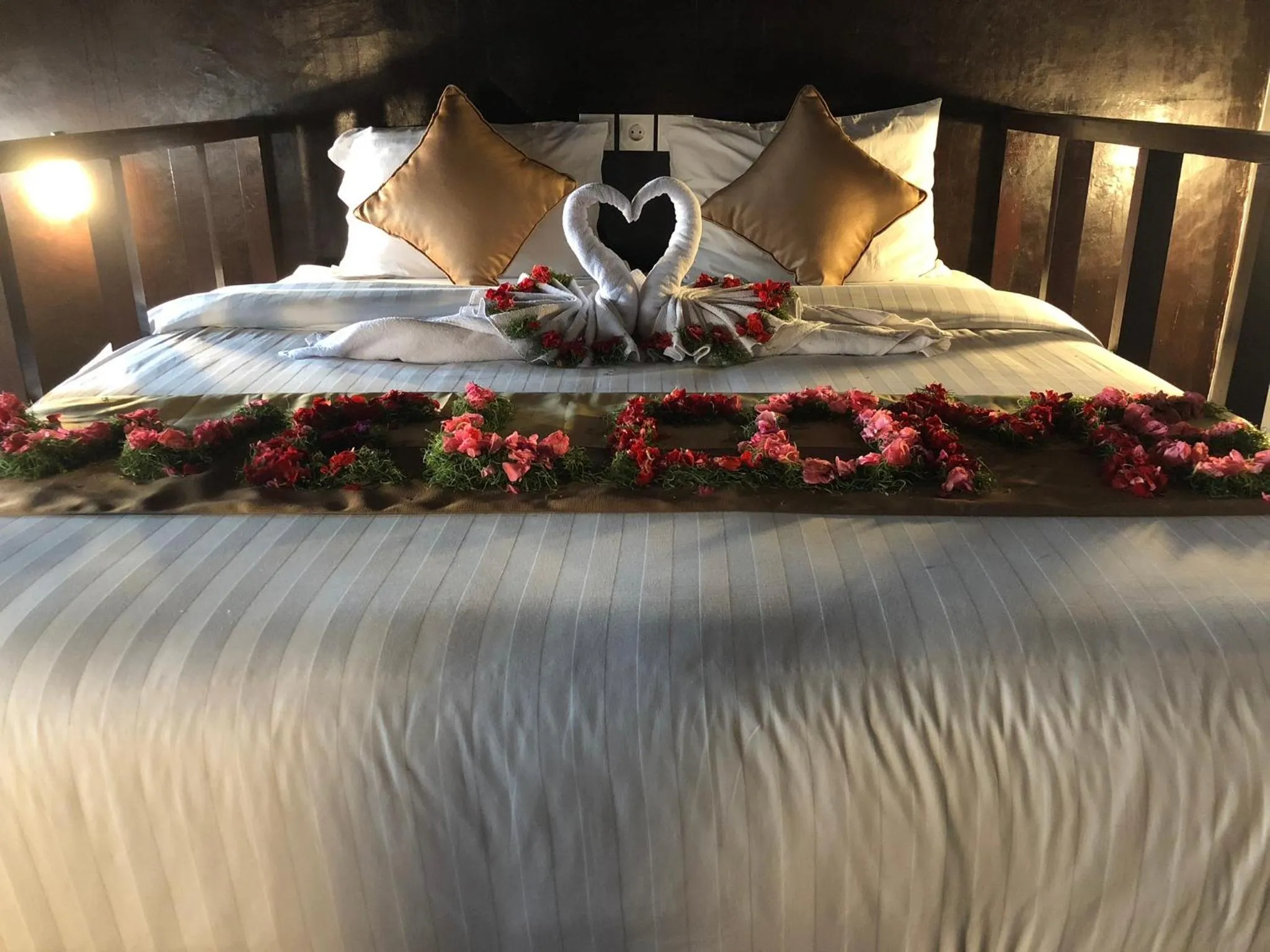 Bed in Bali Elephants Boutique Villa