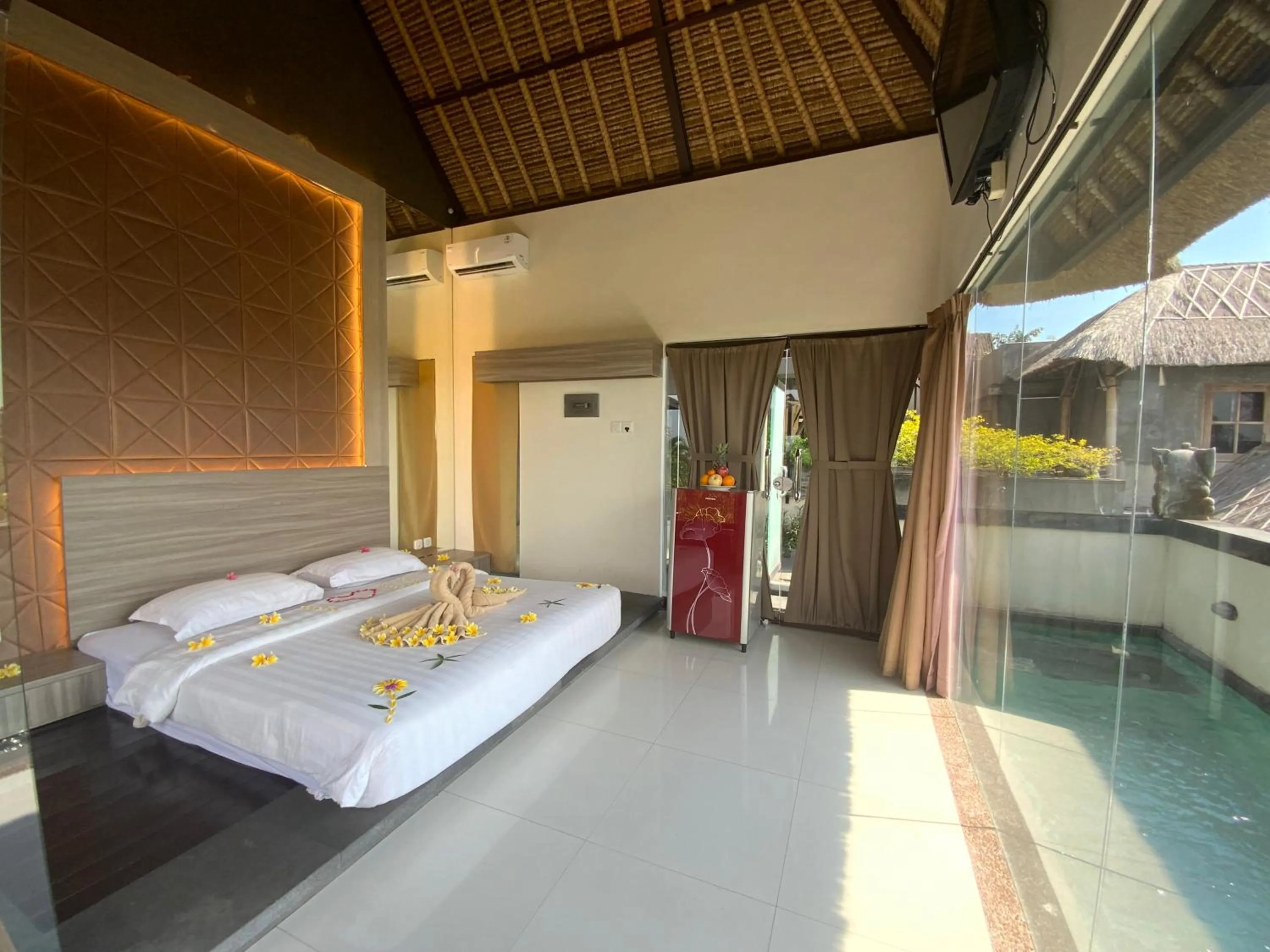 Bed in Bali Golden Elephant Boutique Villa