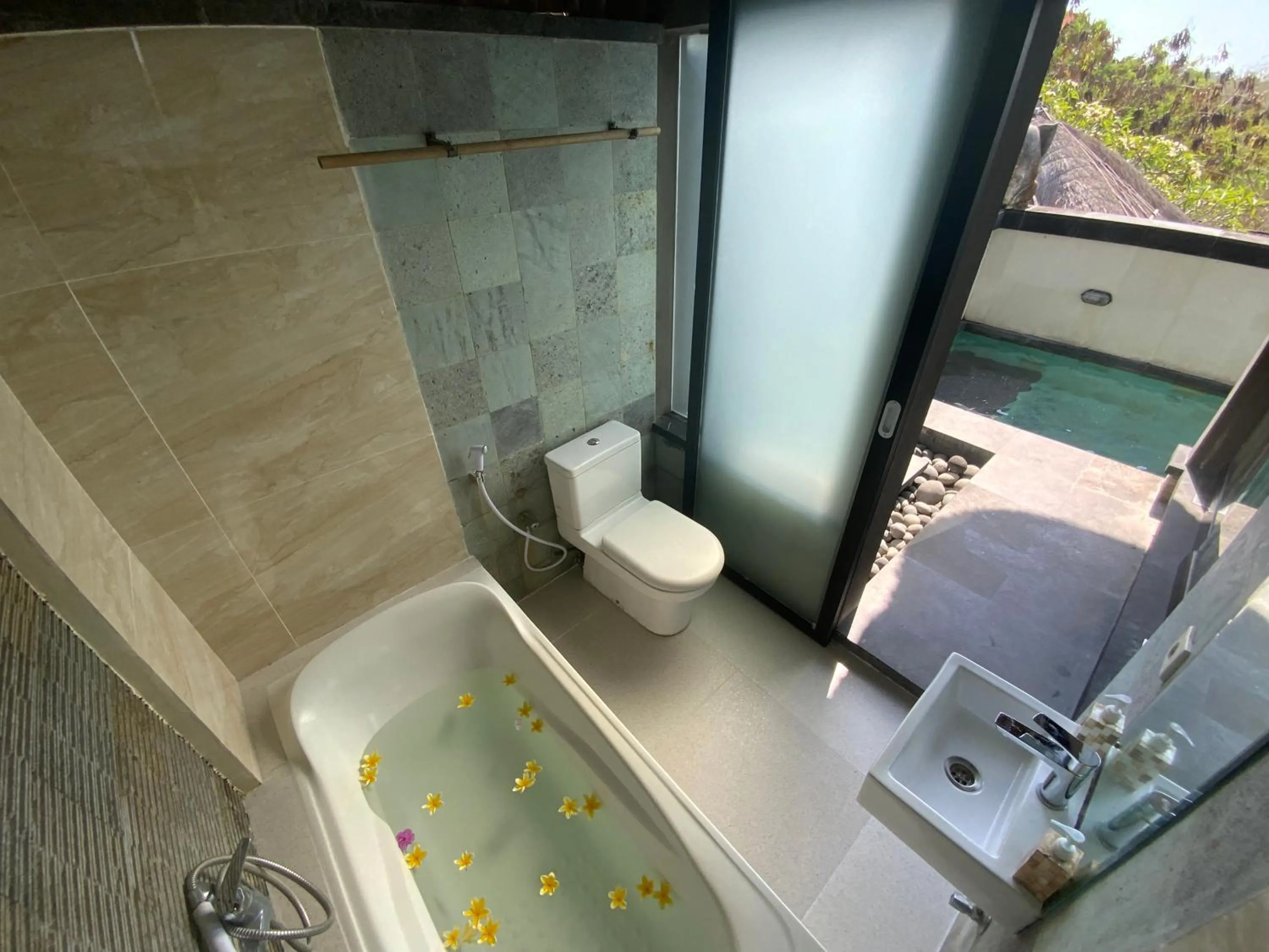 Bathroom in Bali Golden Elephant Boutique Villa