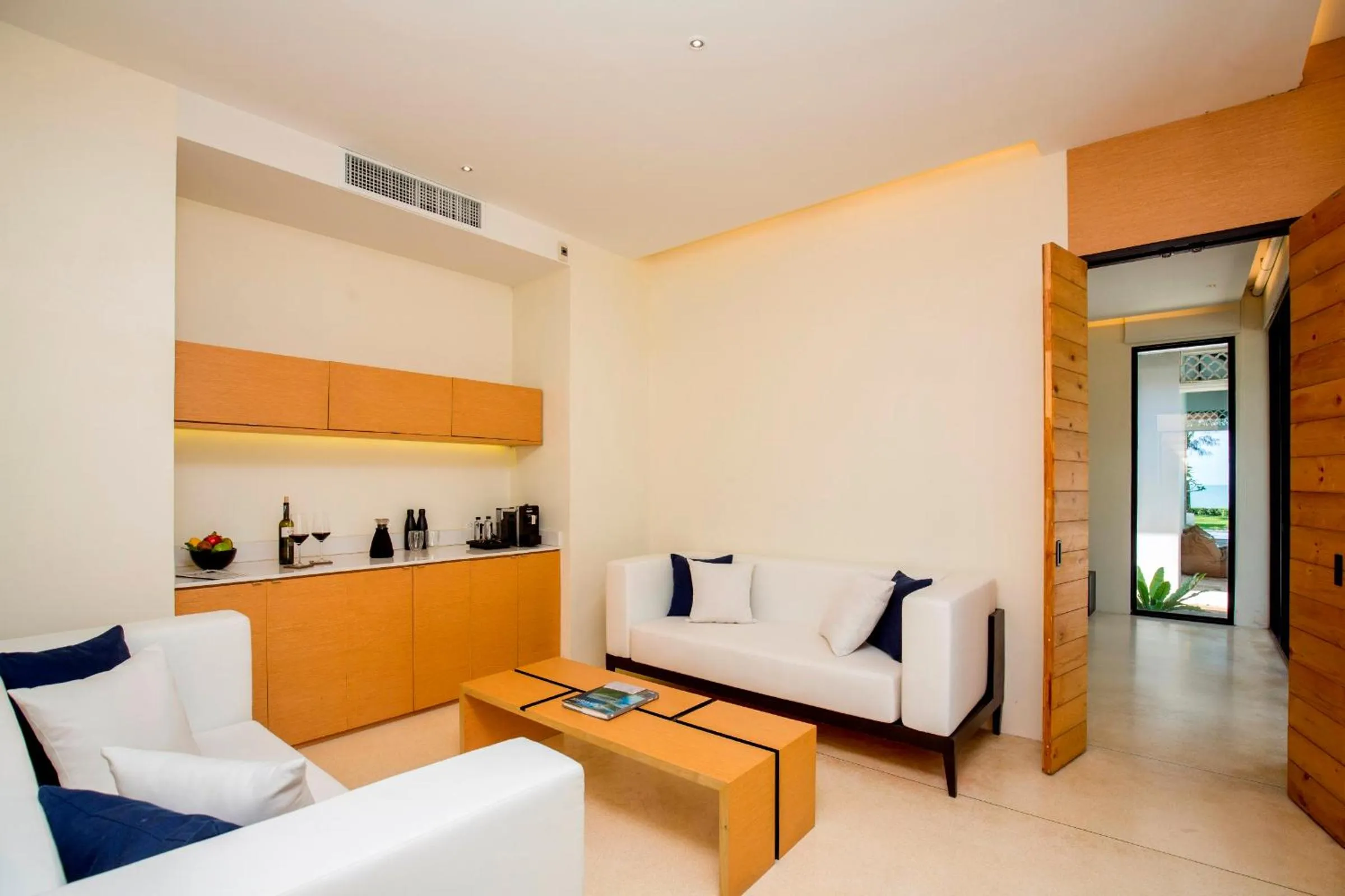 Living room in The Anda Mani Khaolak Beachfront Villas