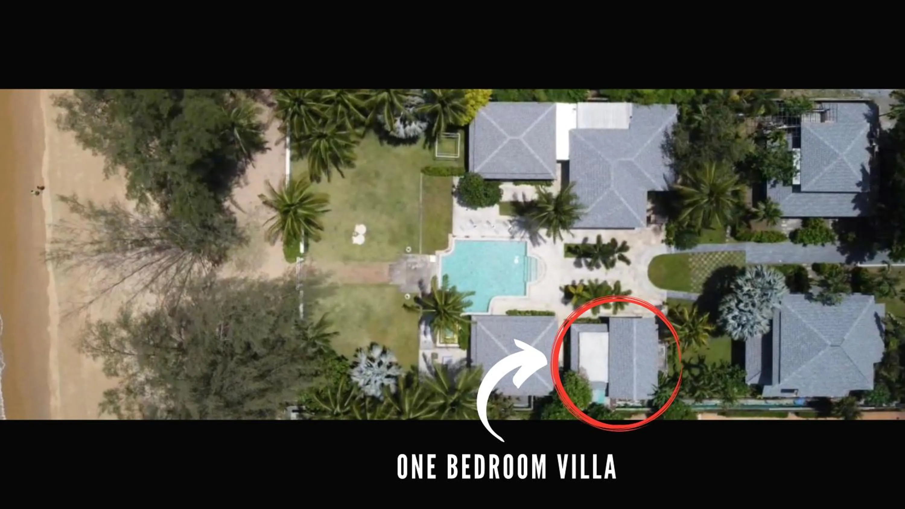 Bird's eye view in The Anda Mani Khaolak Beachfront Villas