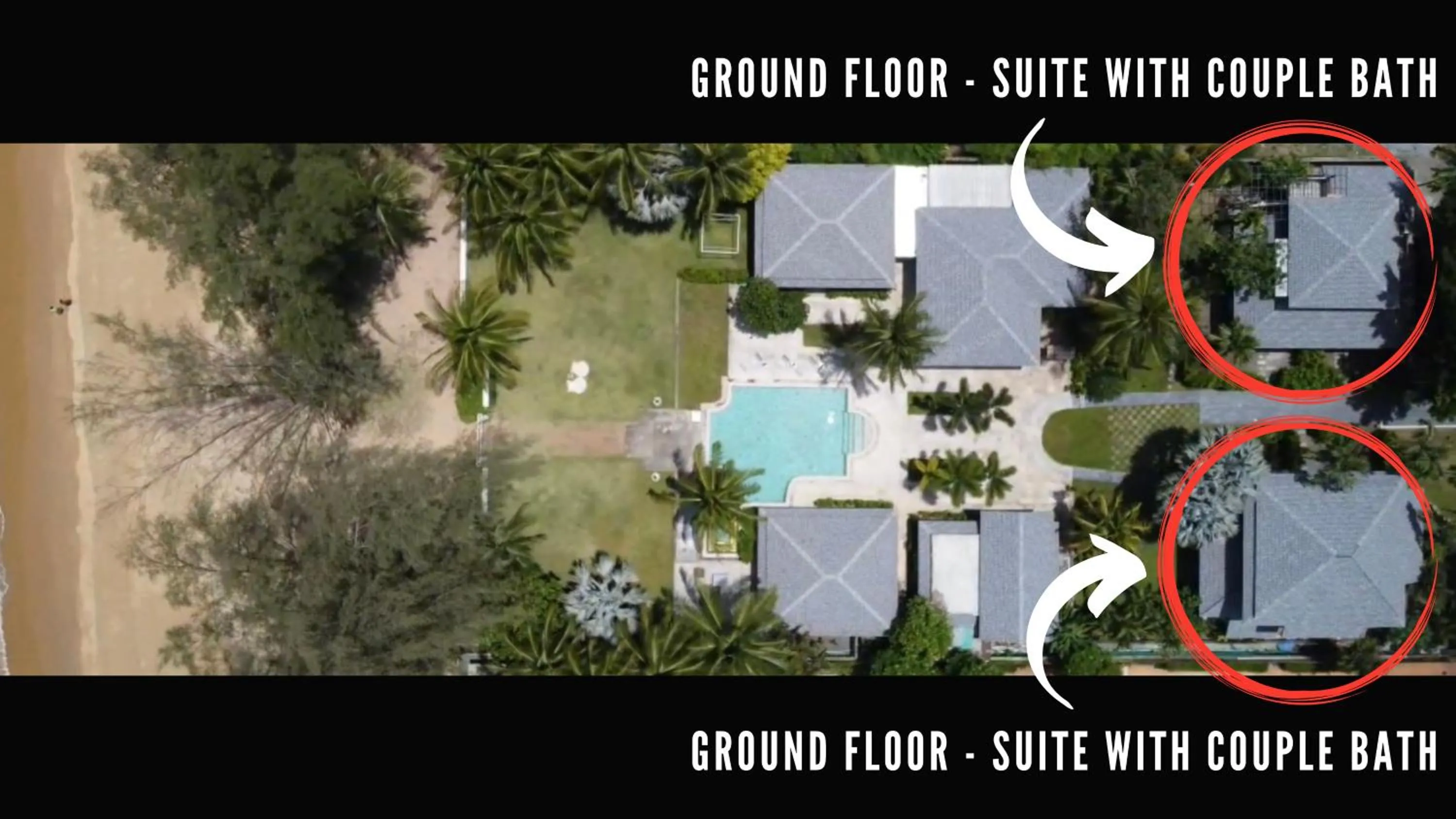 Location in The Anda Mani Khaolak Beachfront Villas - Adult only