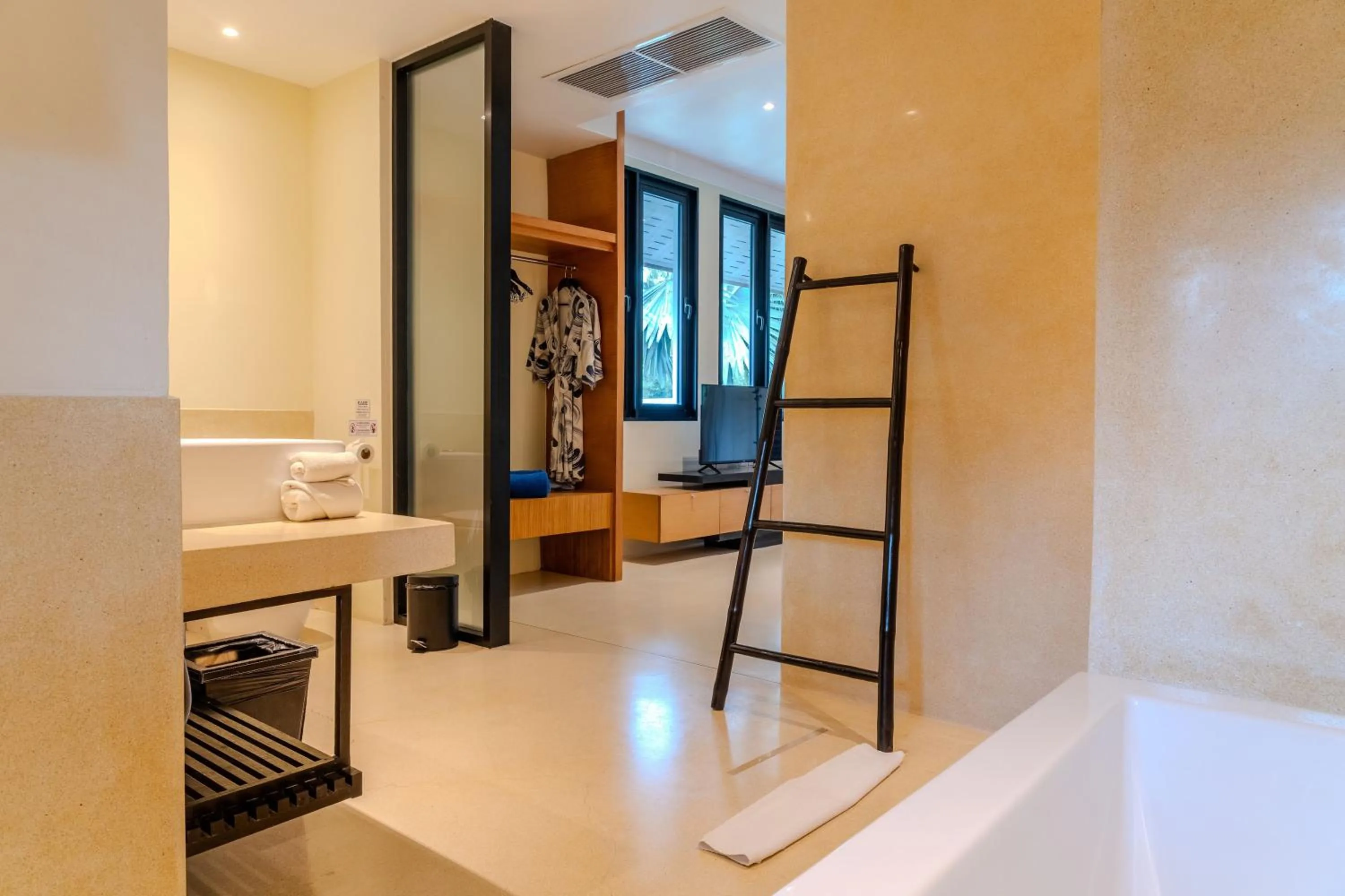 Bathroom in The Anda Mani Khaolak Beachfront Villas