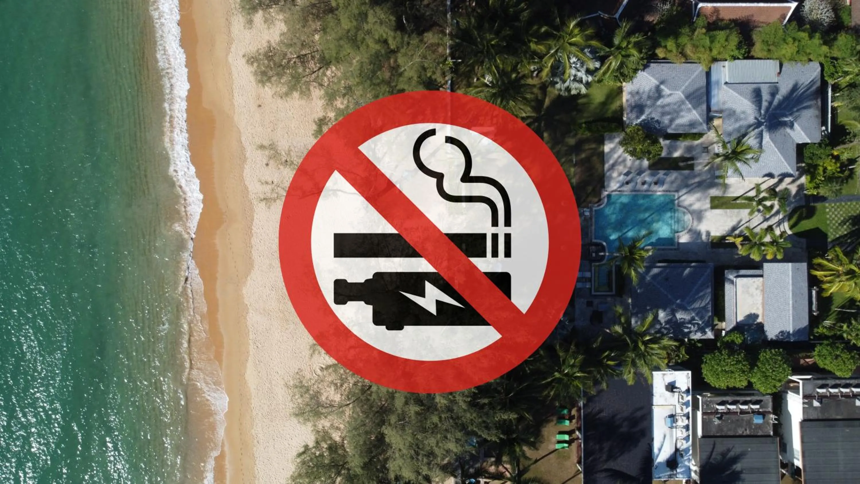 Text overlay in The Anda Mani Khaolak Beachfront Villas - Adult only