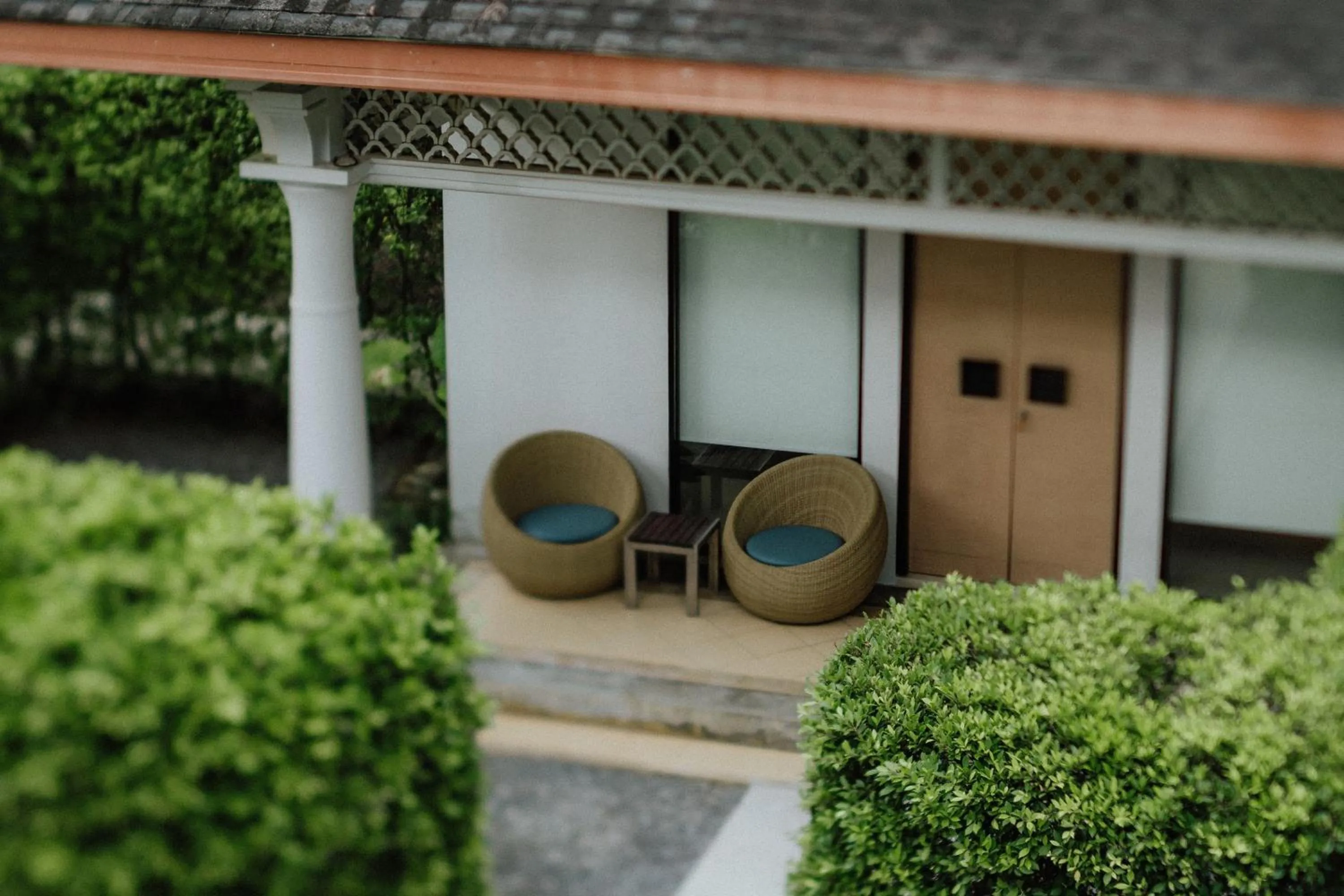 Patio in The Anda Mani Khaolak Beachfront Villas