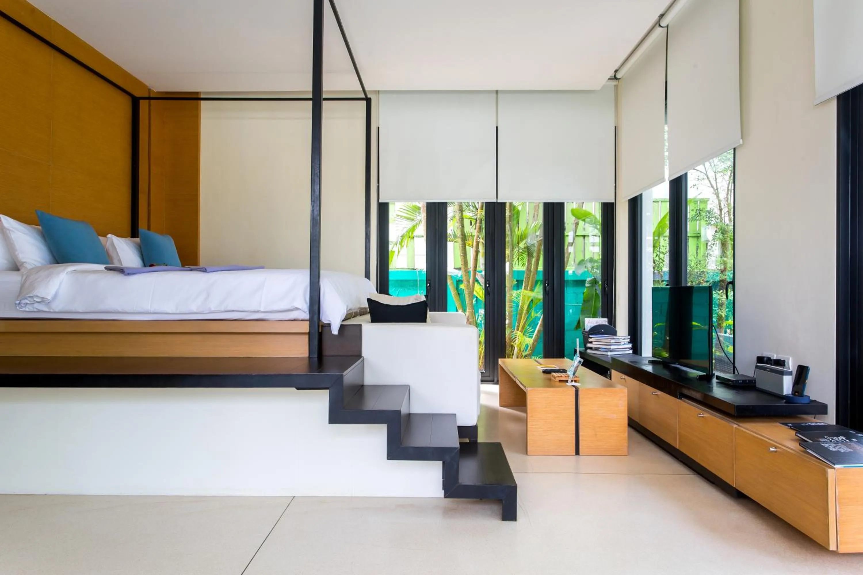 Property building, Bed in The Anda Mani Khaolak Beachfront Villas