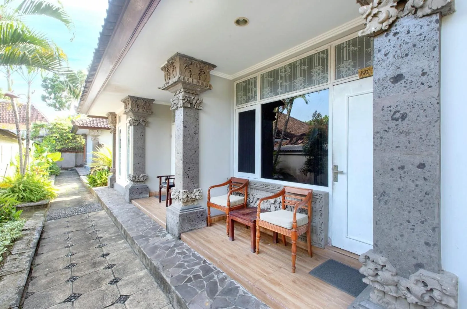 Property building in Dewi Sinta Hotel and Restaurant