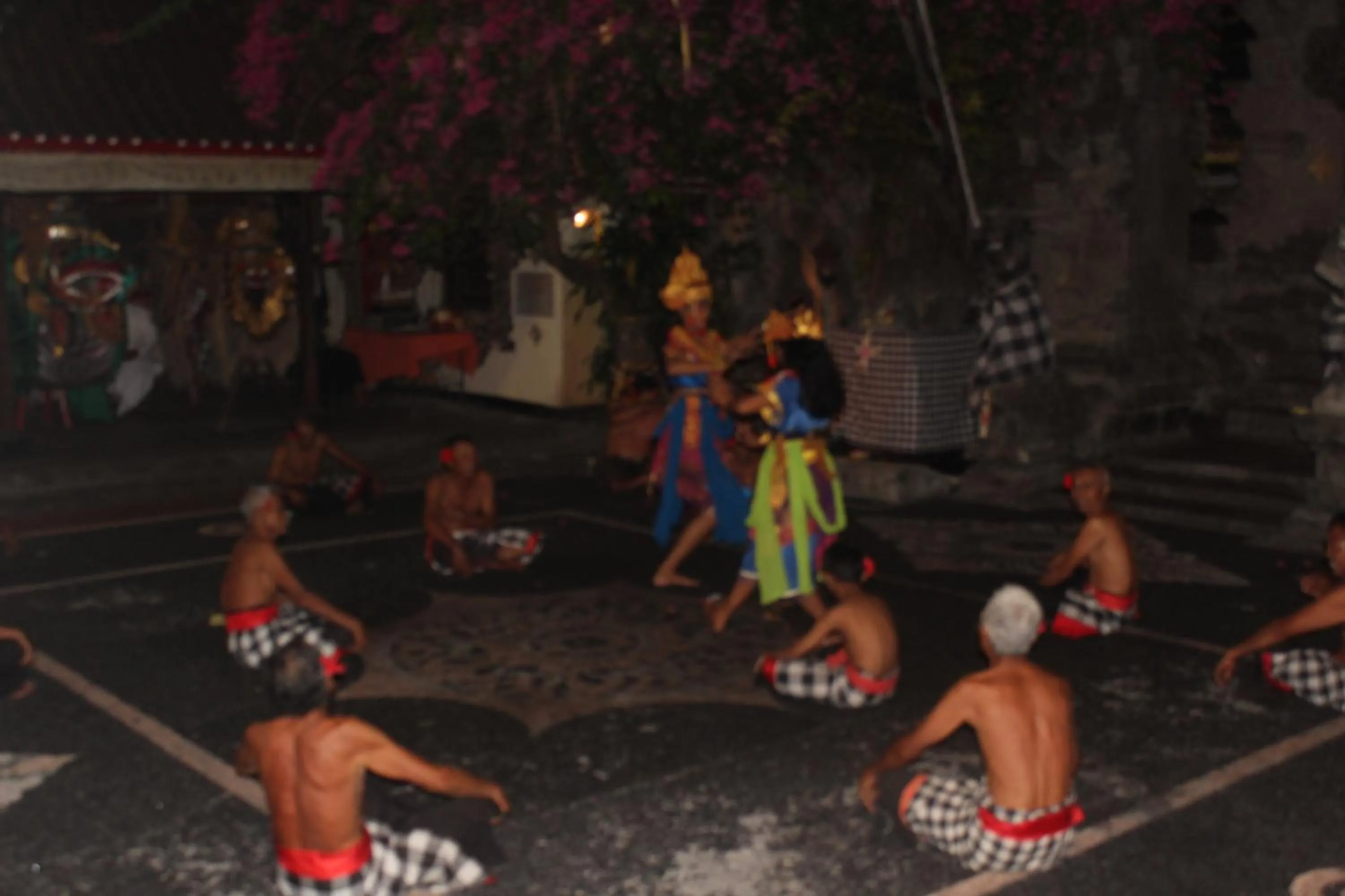 Evening entertainment in Dewi Sinta Hotel and Restaurant