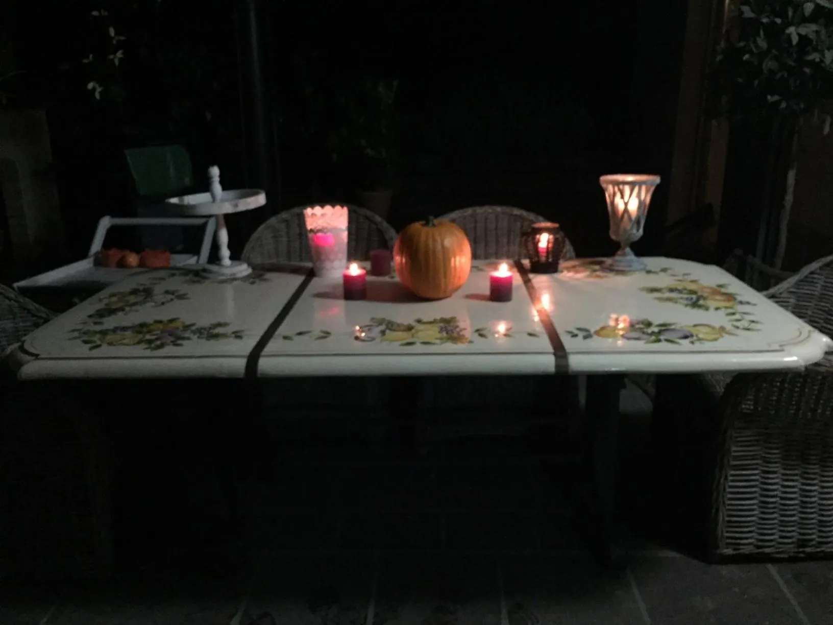 Decorative detail in B&B Villa al Parco