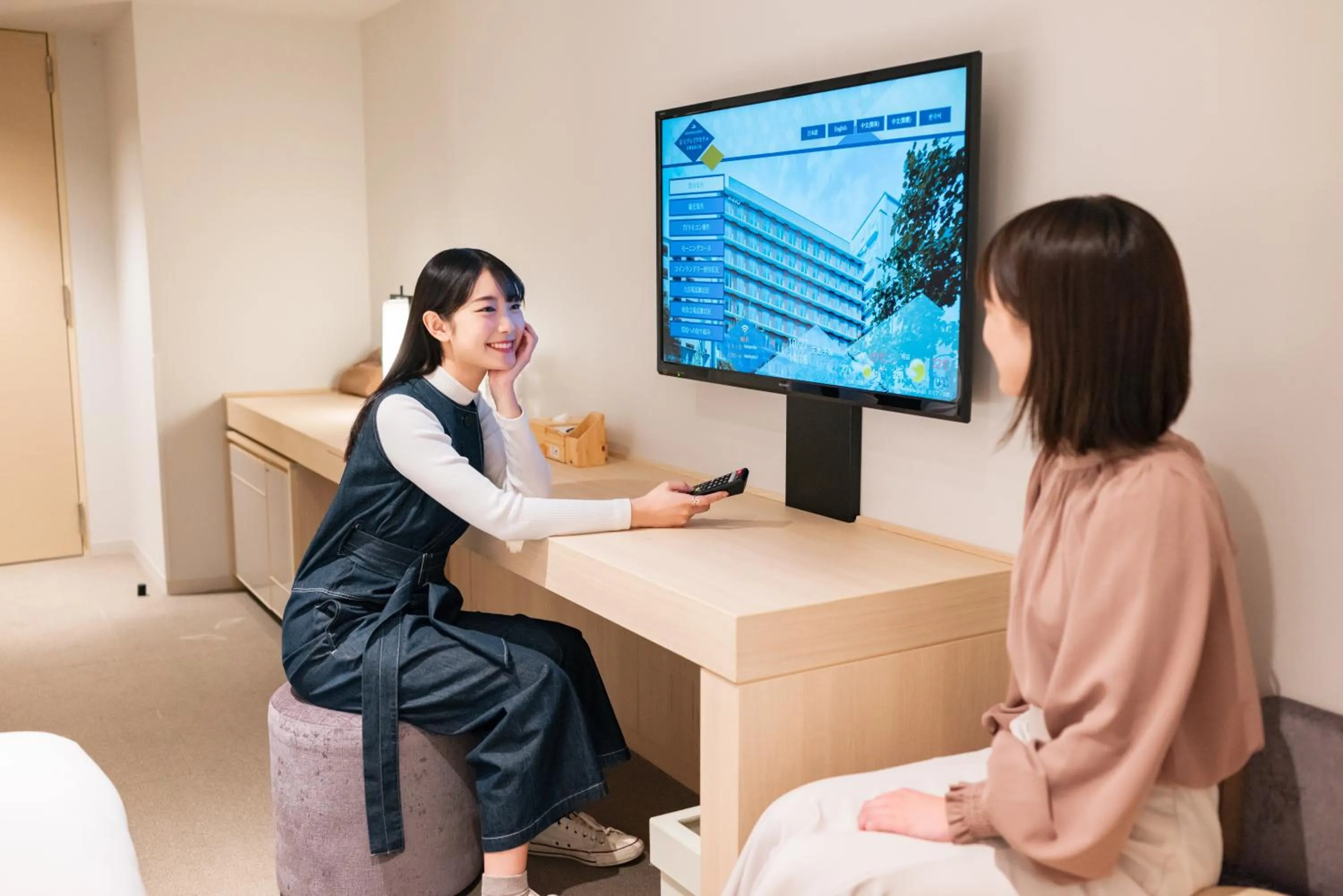 Photo of the whole room in Keio Prelia Hotel Kyoto Karasuma-Gojo