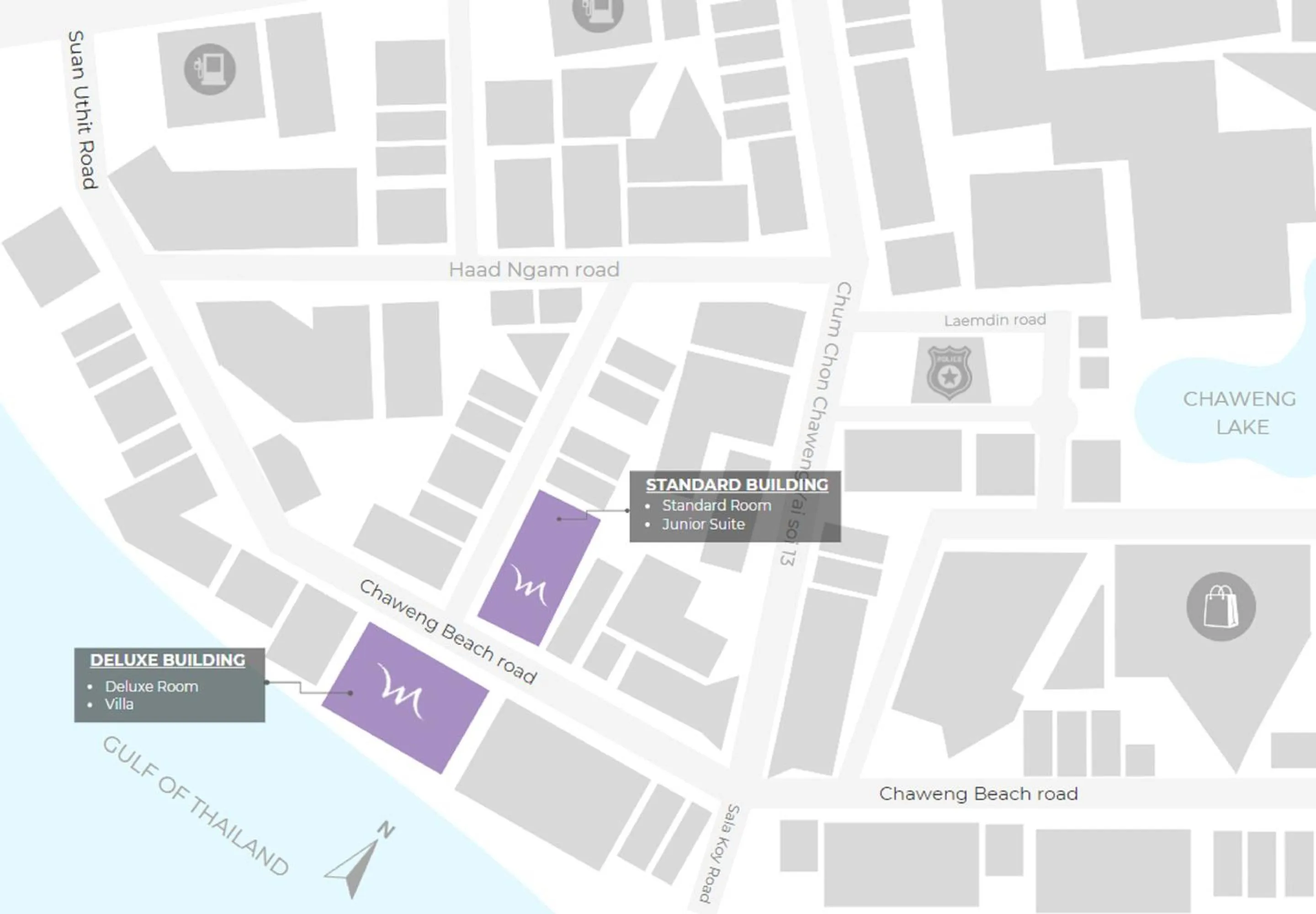 Property building in Mercure Samui Chaweng Tana