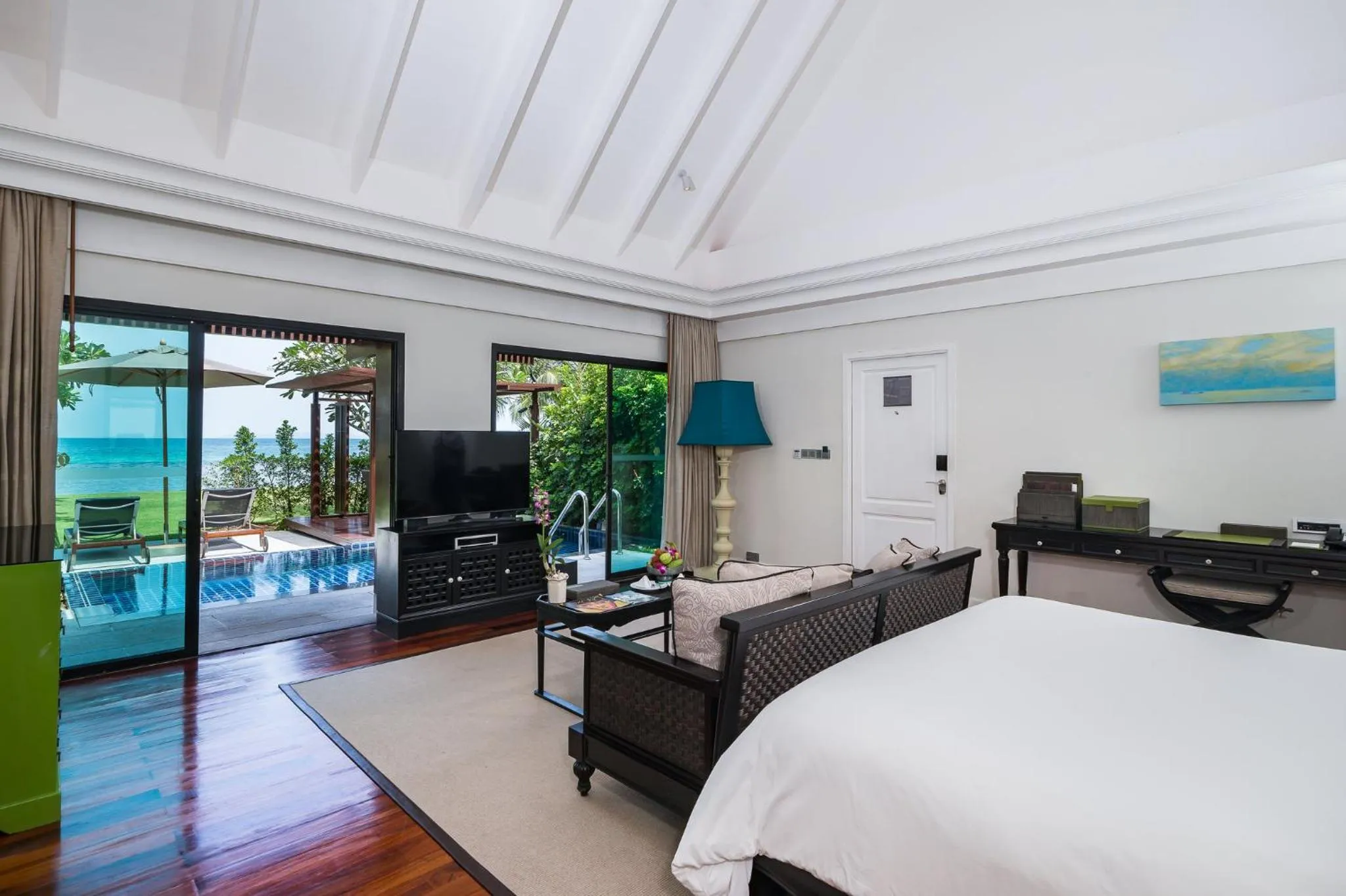Photo of the whole room, Bed in InterContinental Koh Samui Resort by IHG