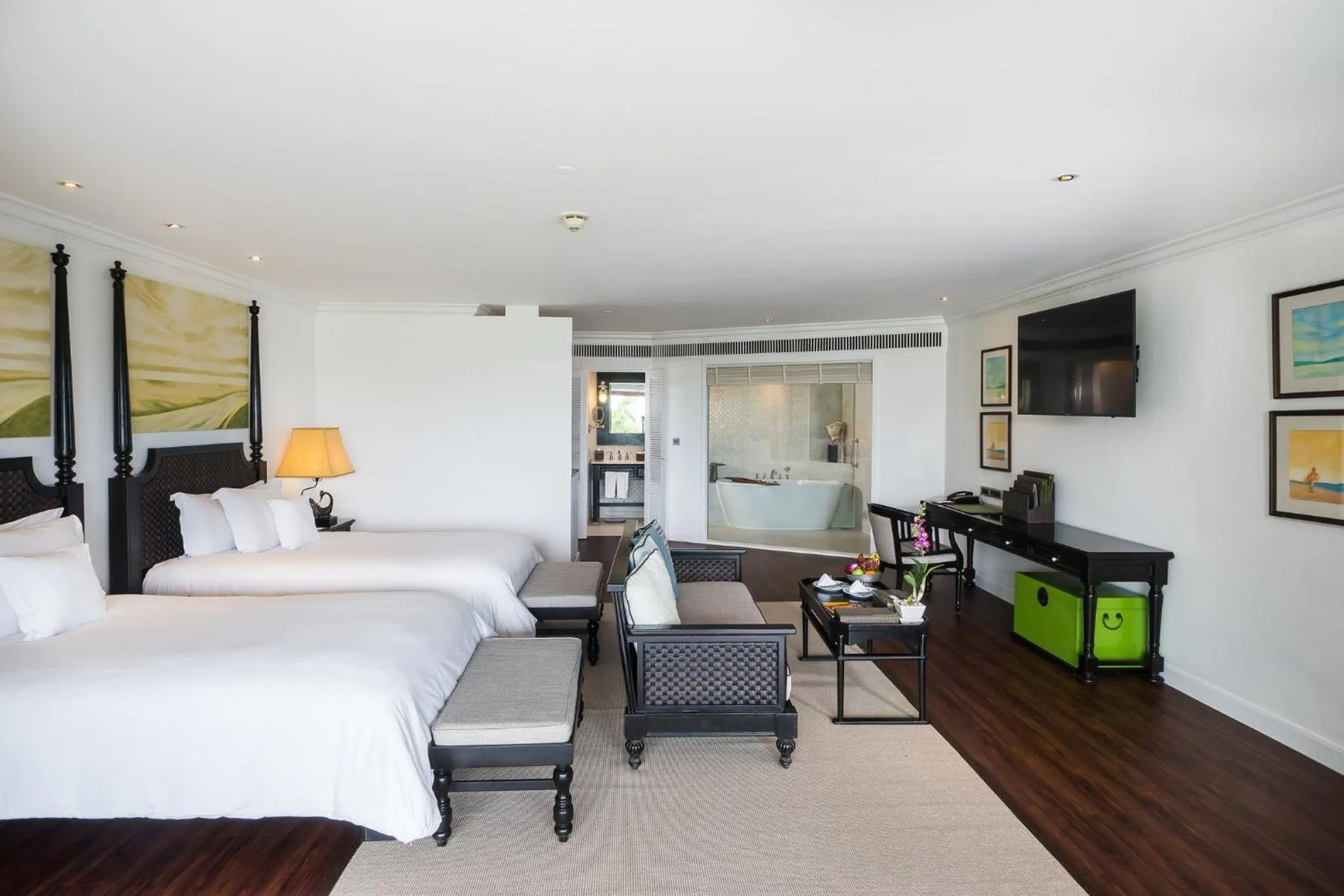 Photo of the whole room, Bed in InterContinental Koh Samui Resort by IHG