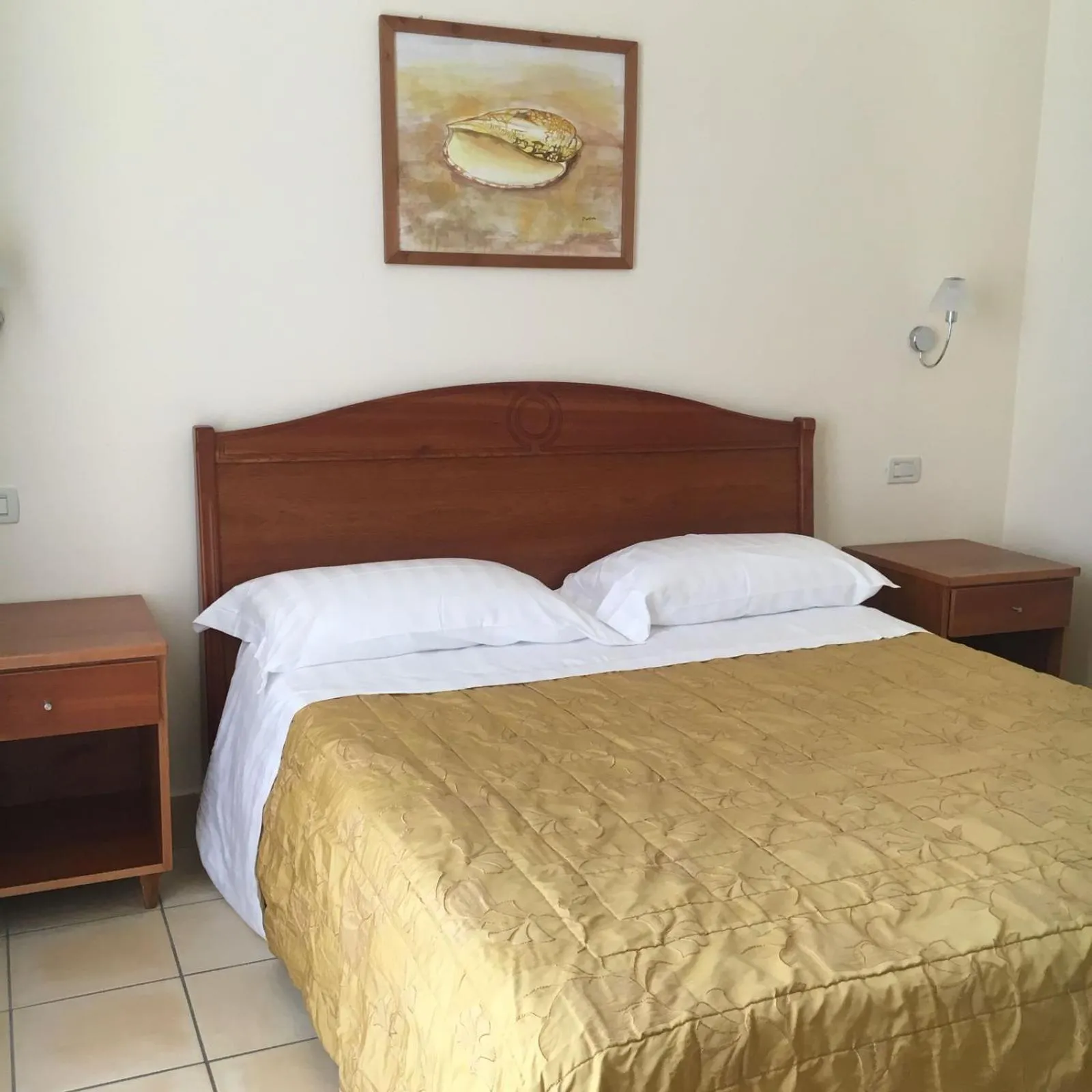 Bed in La Conchiglia