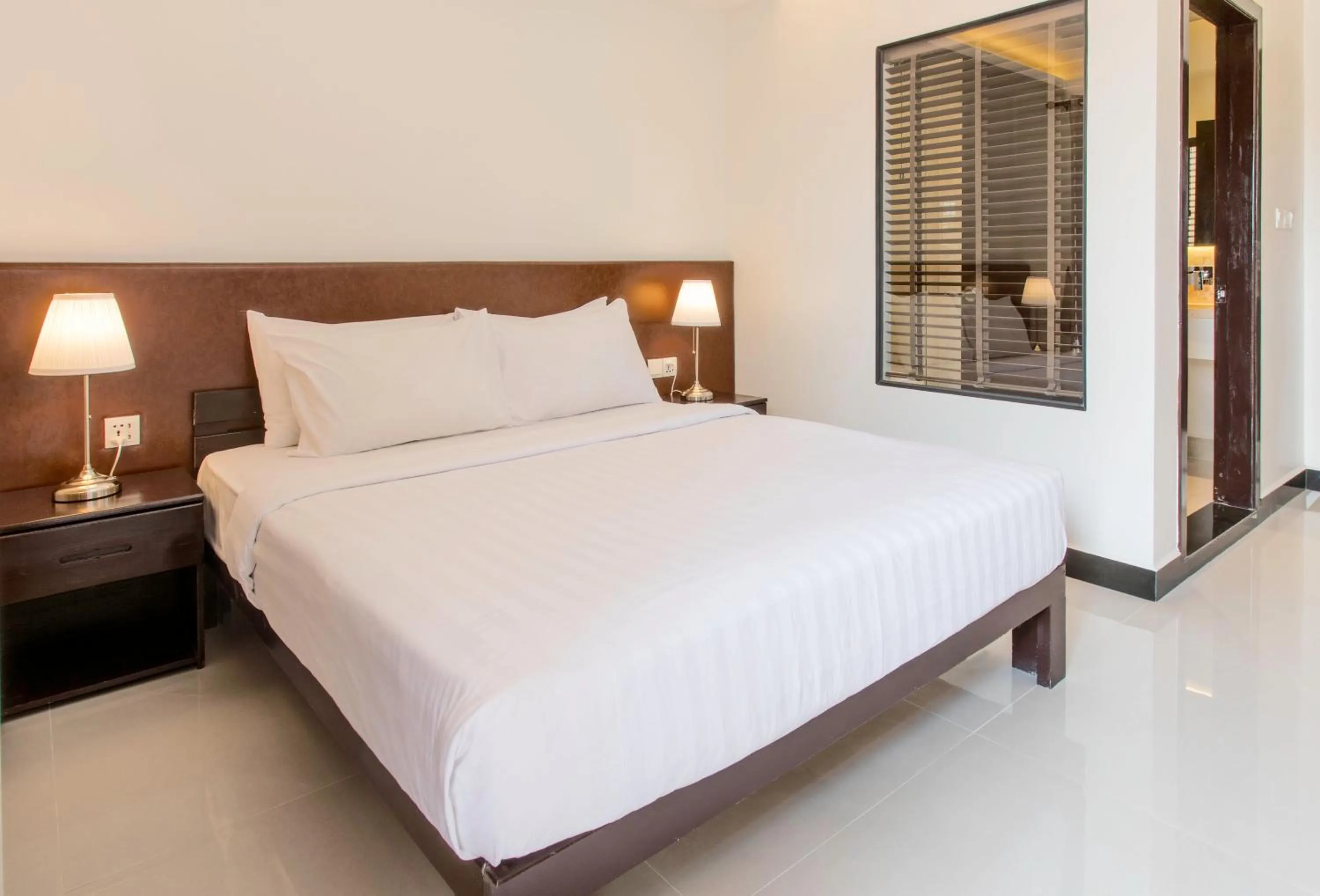 Bed in Cambodian Country Club