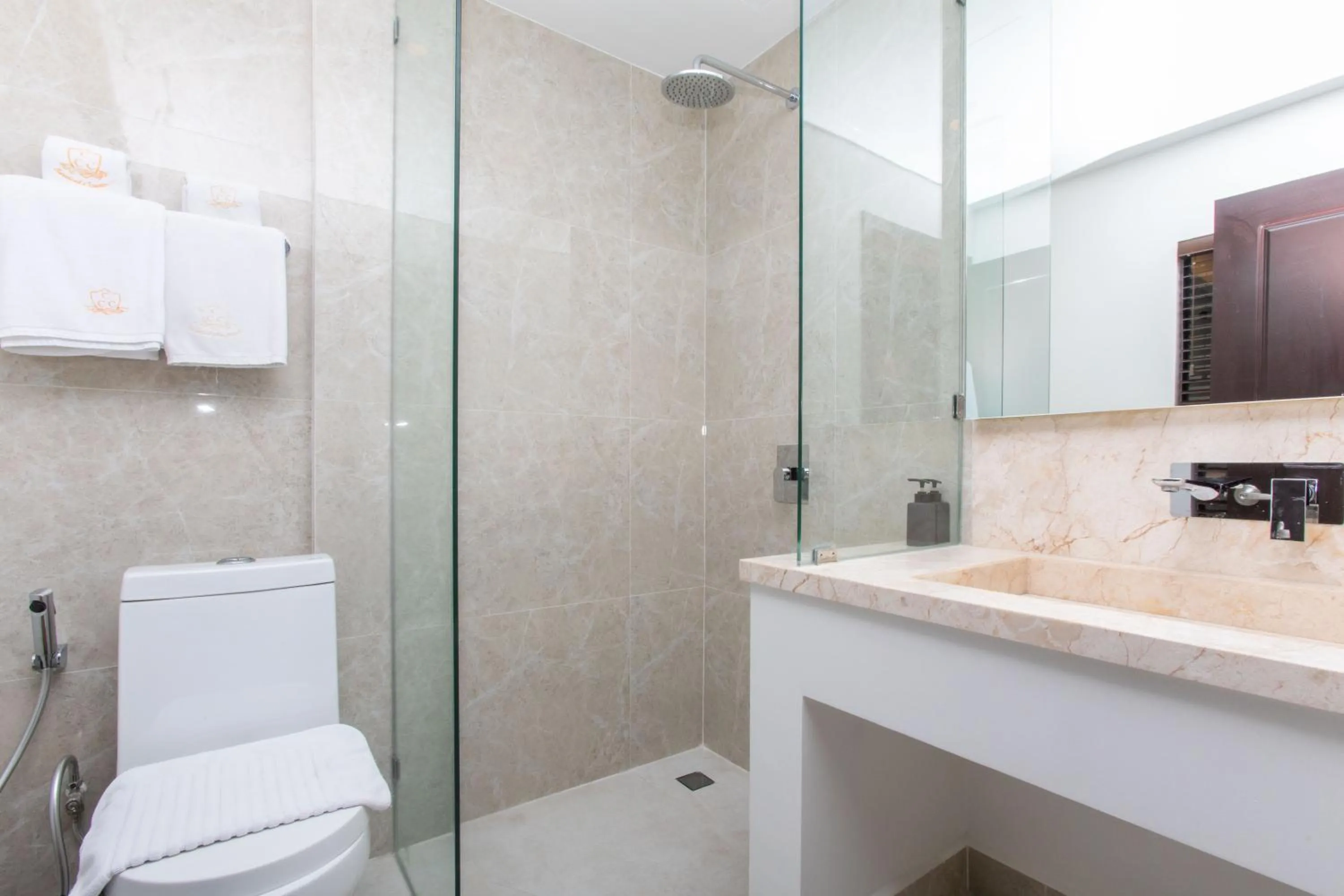 Bathroom in Cambodian Country Club