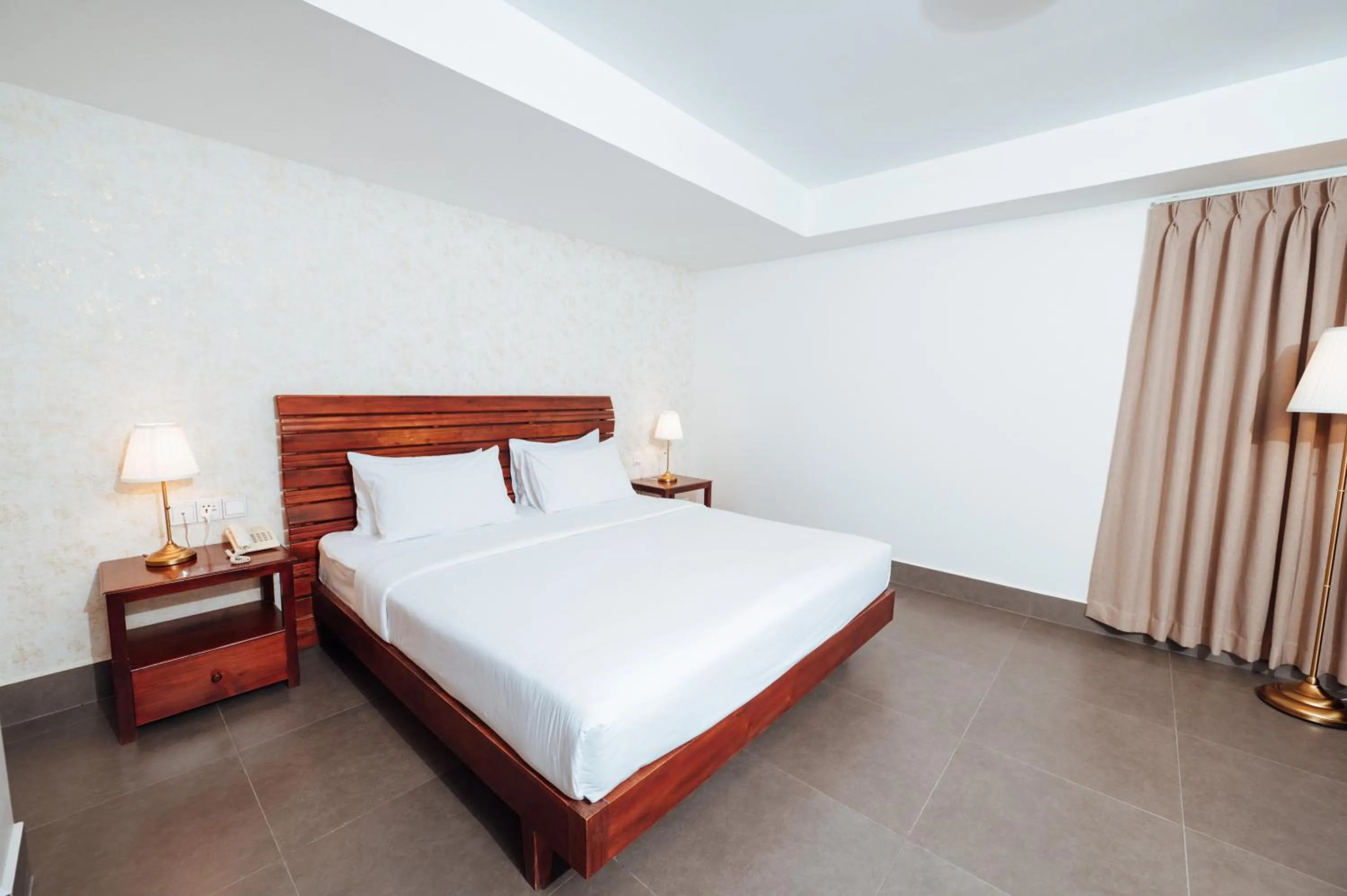 Bed in Cambodian Country Club