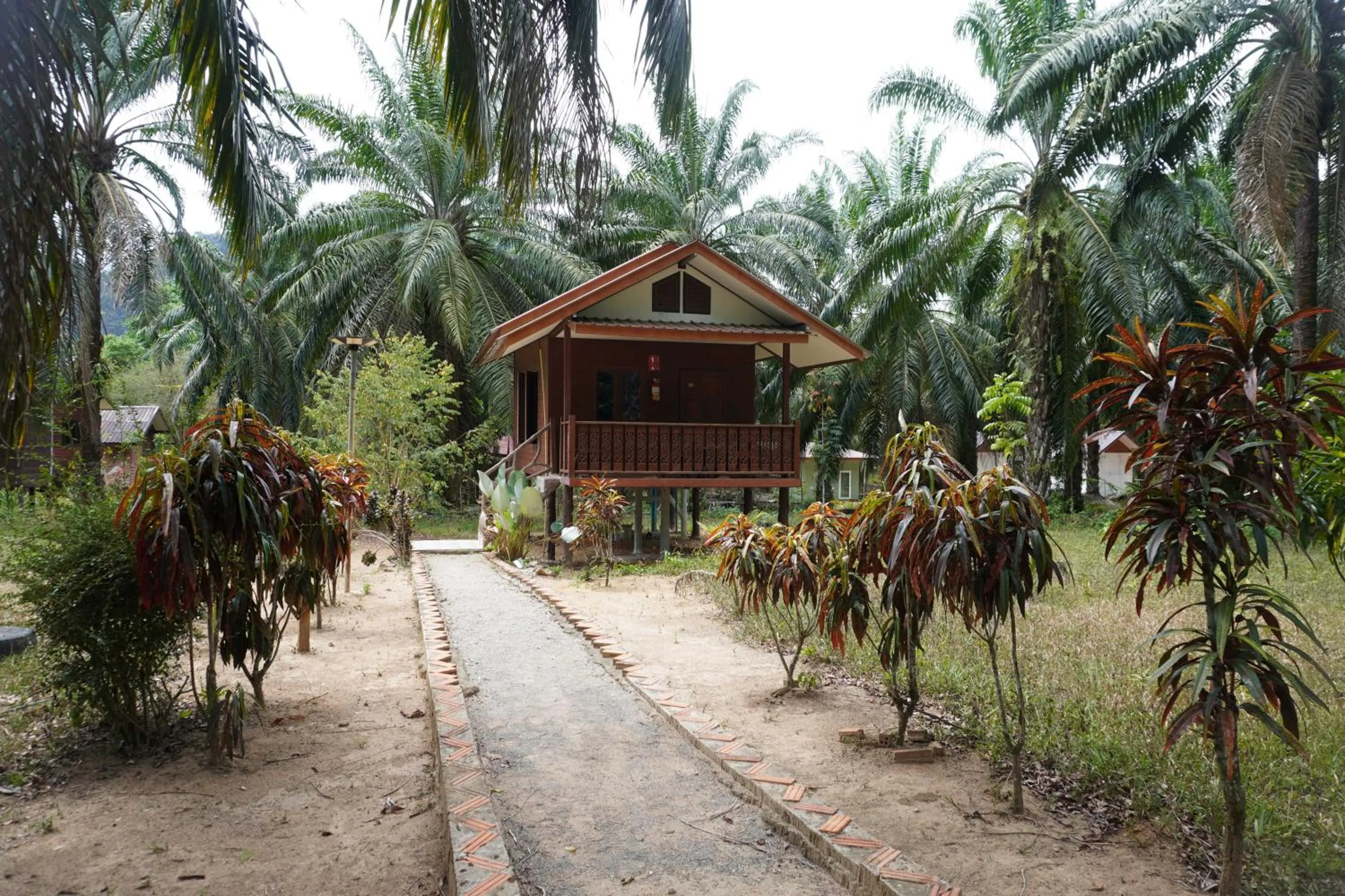 Natural landscape in Khao Sok Palmview Resort