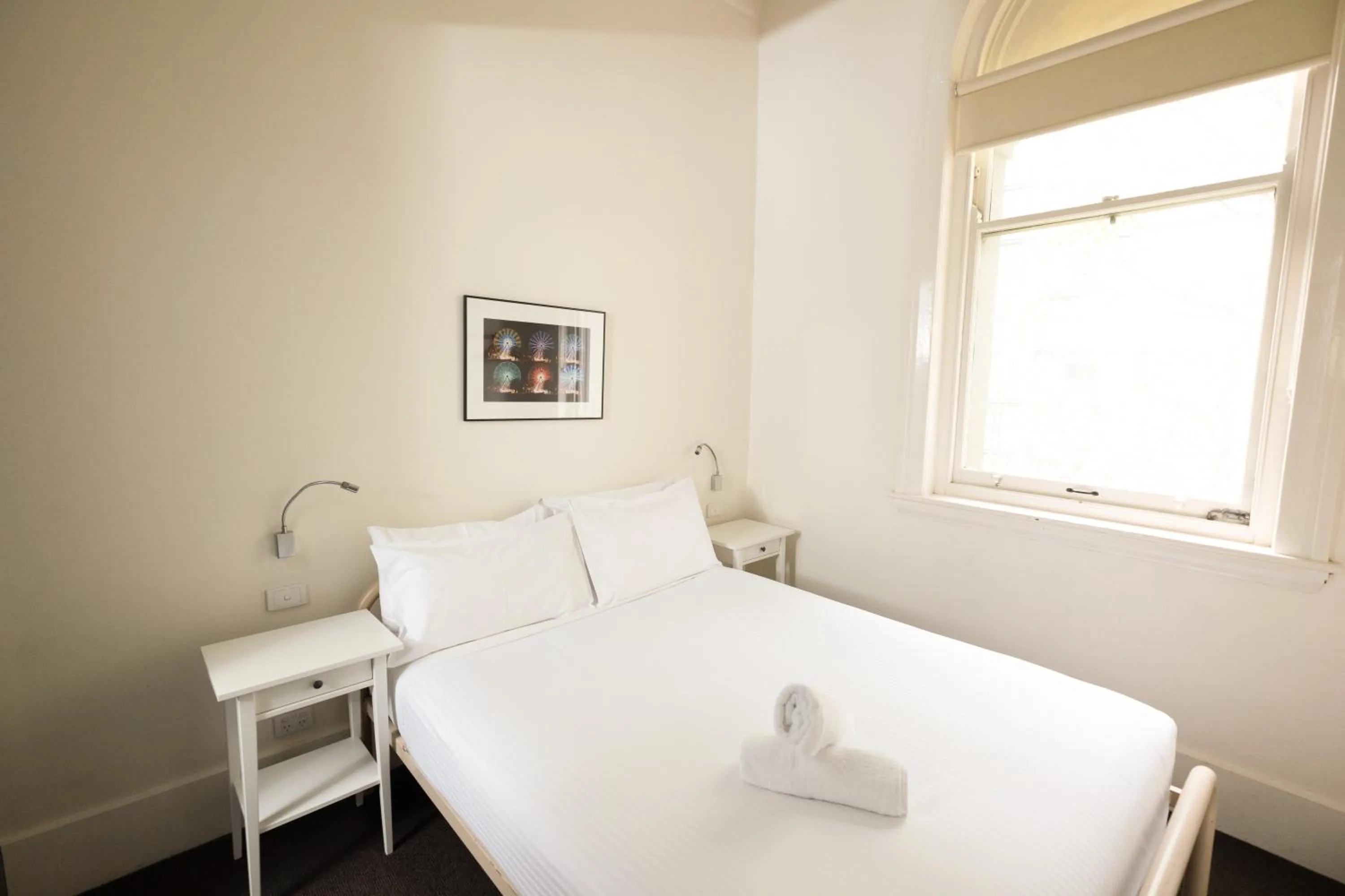 Bed in YHA Melbourne Central