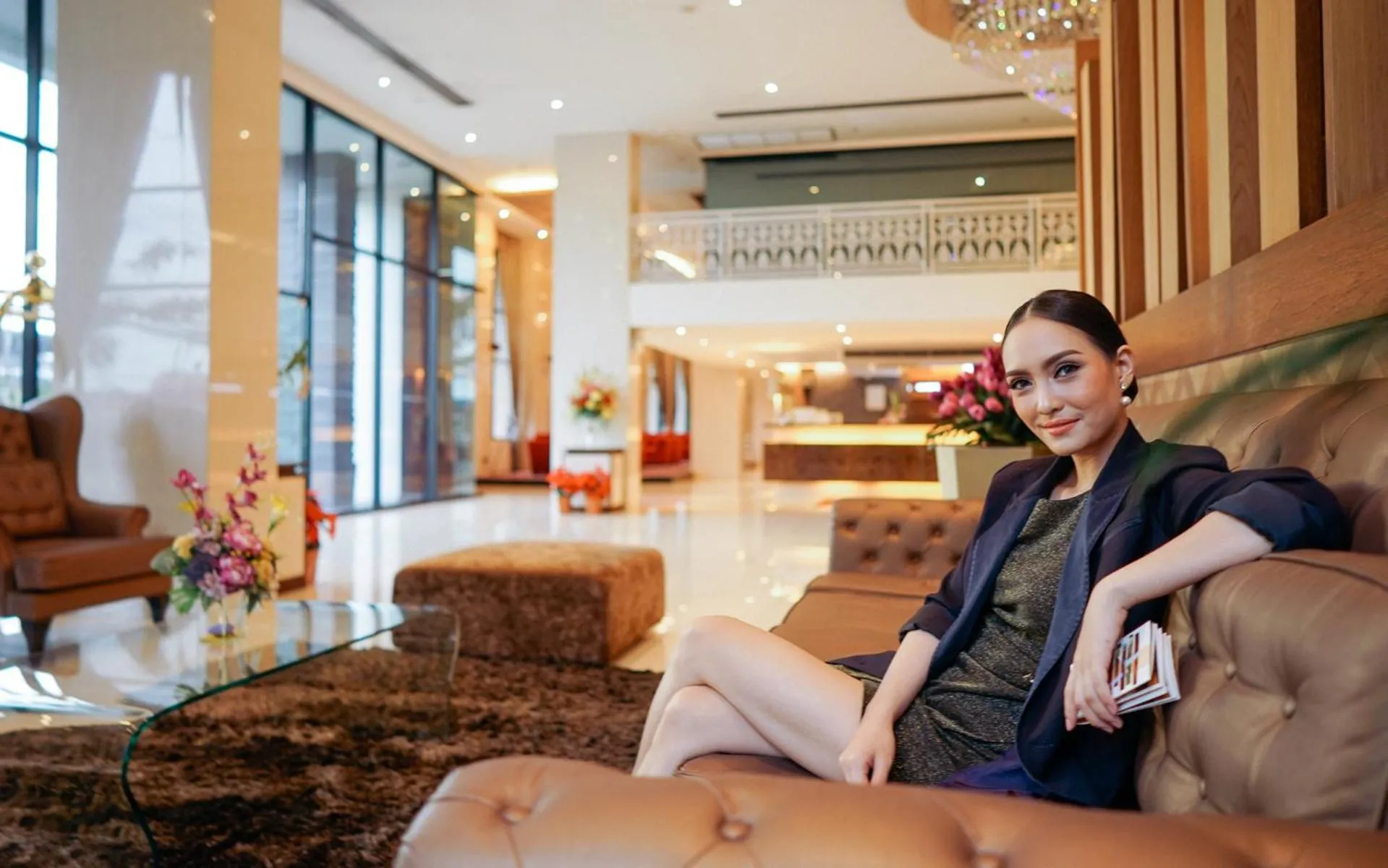 Lobby or reception in Grand Lord Boutique Hotel -Srinakarin