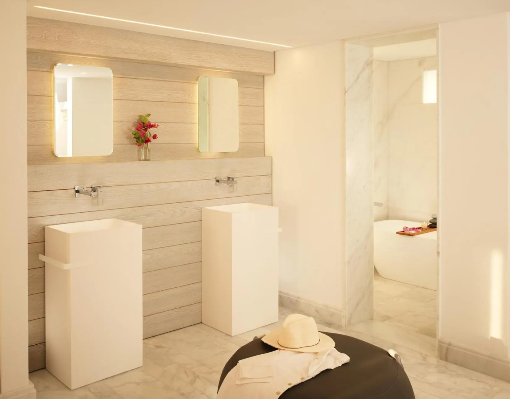 Bathroom in Mykonos Riviera Hotel & Spa, a member of Small Luxury Hotels of the World
